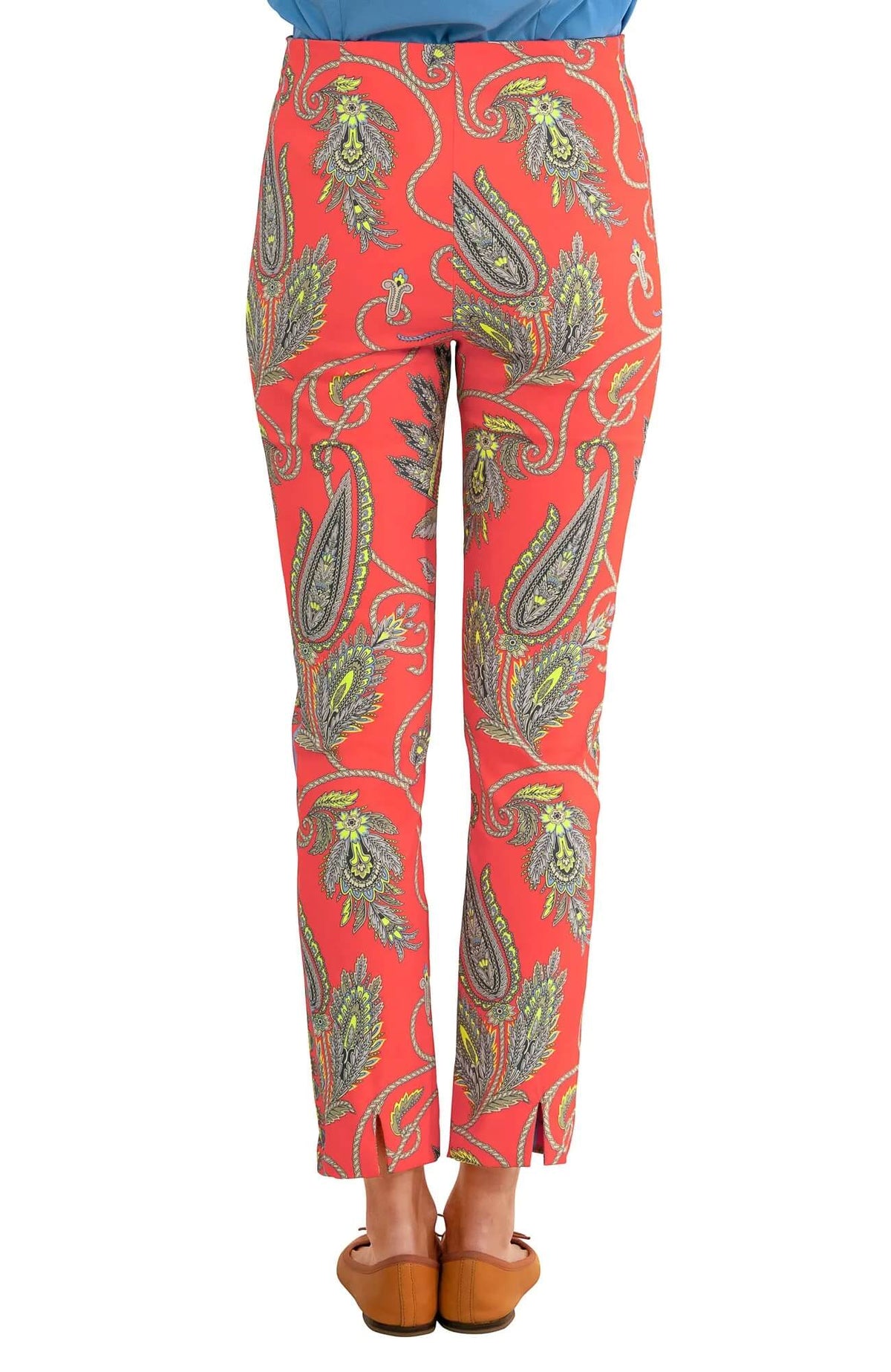 Gripeless Pull On Pants - Plume - Final Sale Coral