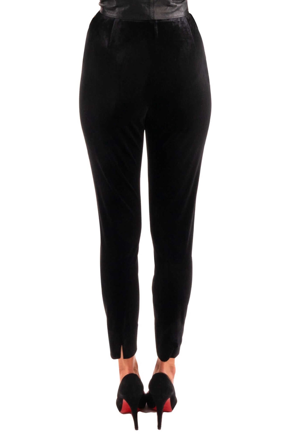Gripeless Pull On Pants - Posh Velvet Black