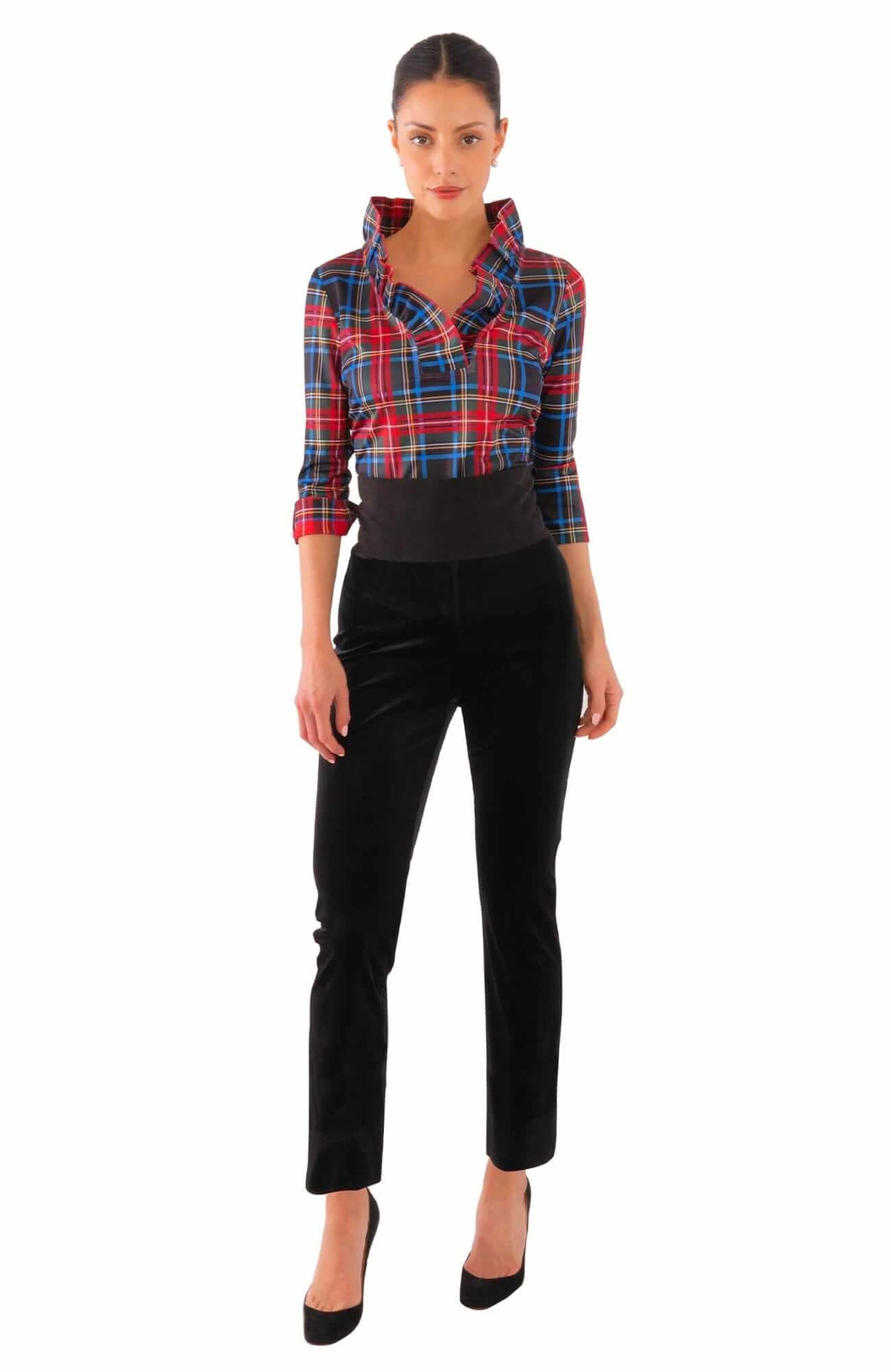 Gripeless Pull On Pants - Posh Velvet Black