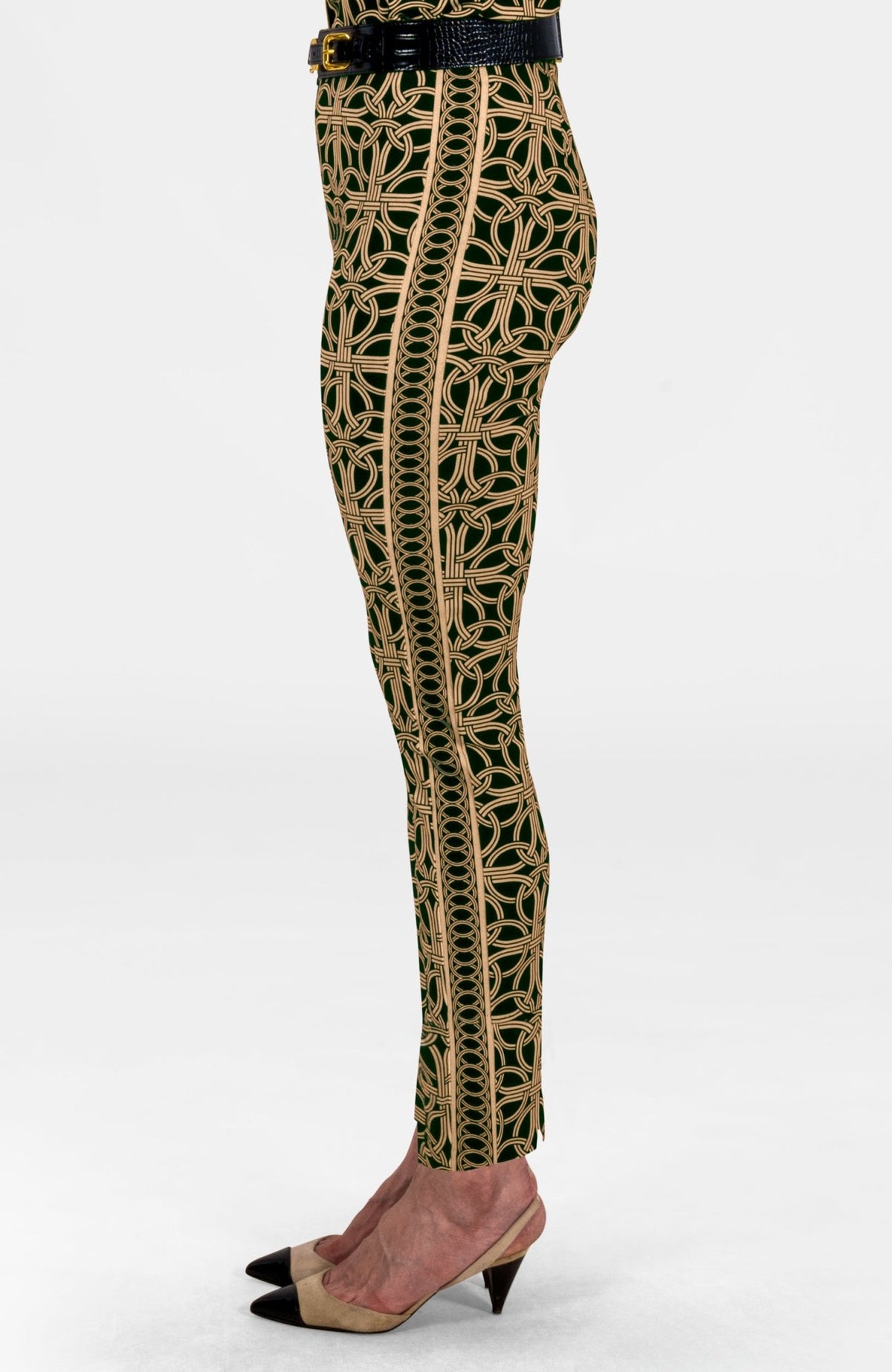 Gripeless Pull On Pants - Ring Toss Black