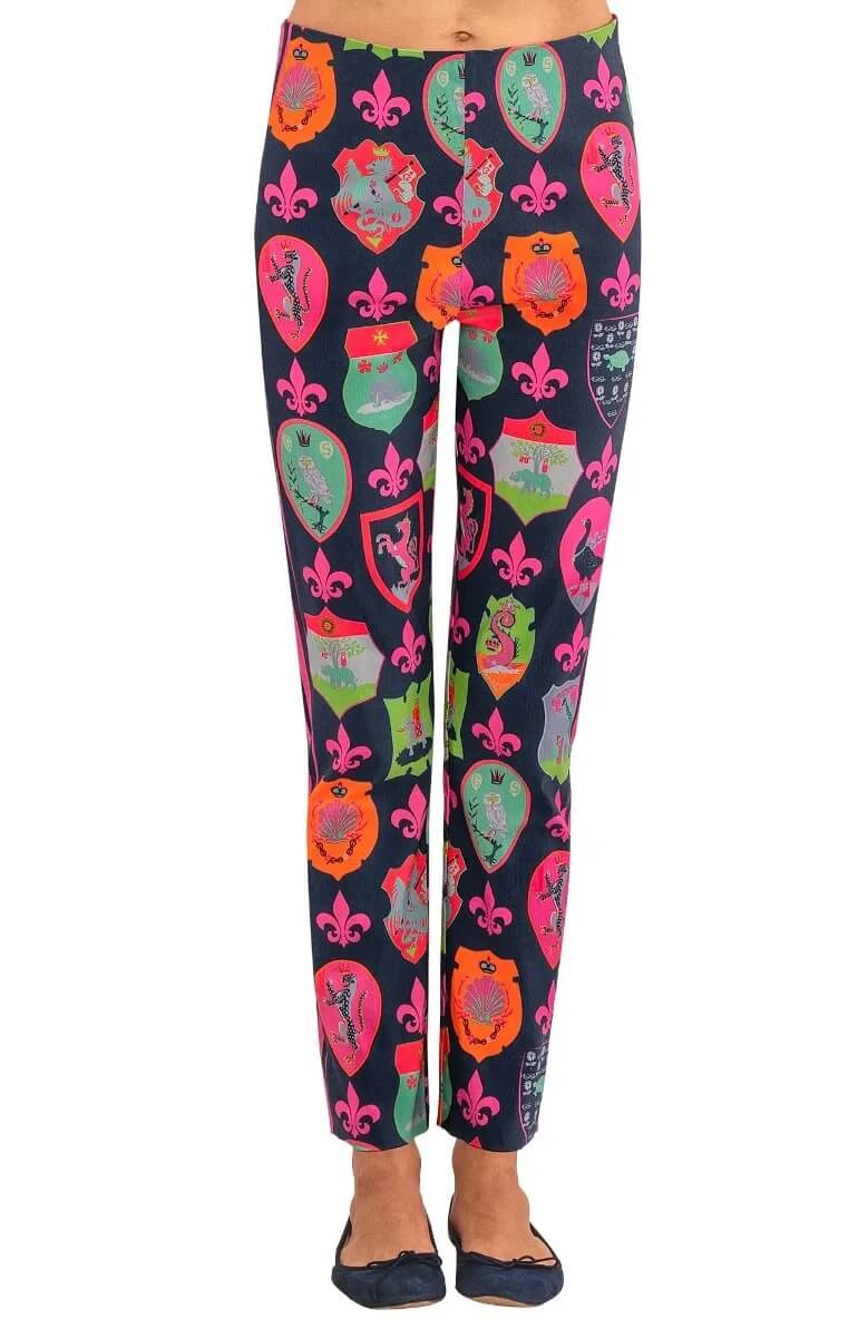 Gripeless Pull On Pants - Siena - Final Sale Navy