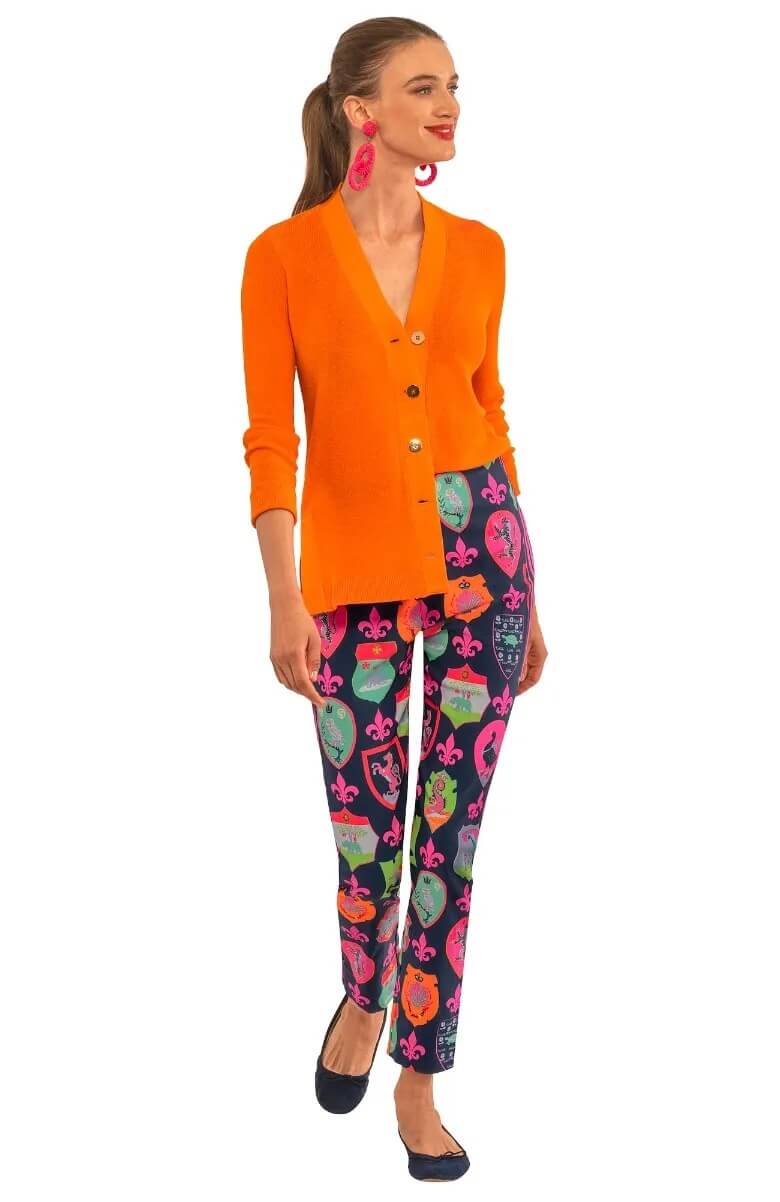 Gripeless Pull On Pants - Siena - Final Sale Navy