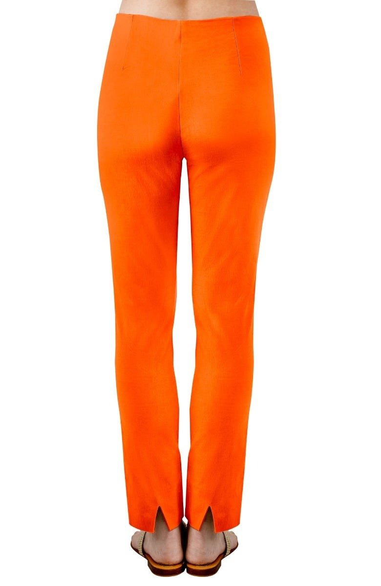 Gripeless Pull On Pants - Solid Tangerine