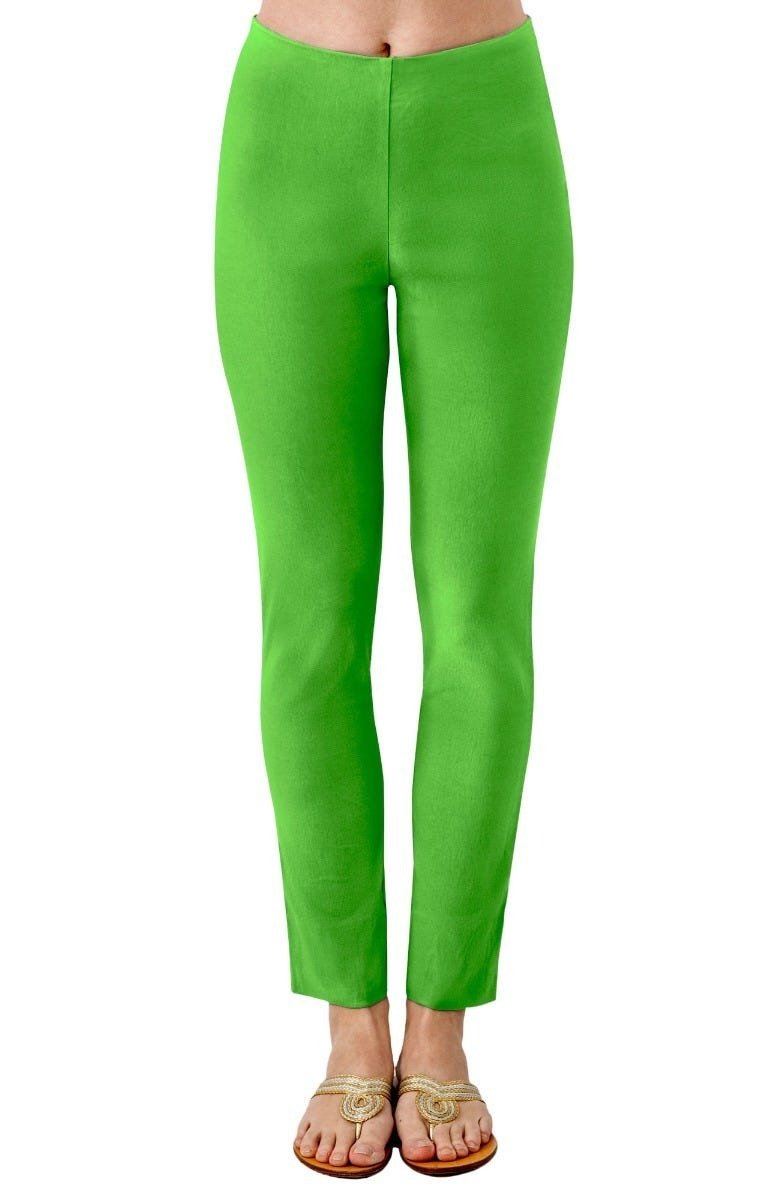Gripeless Pull On Pants Solid - Brights Kelly