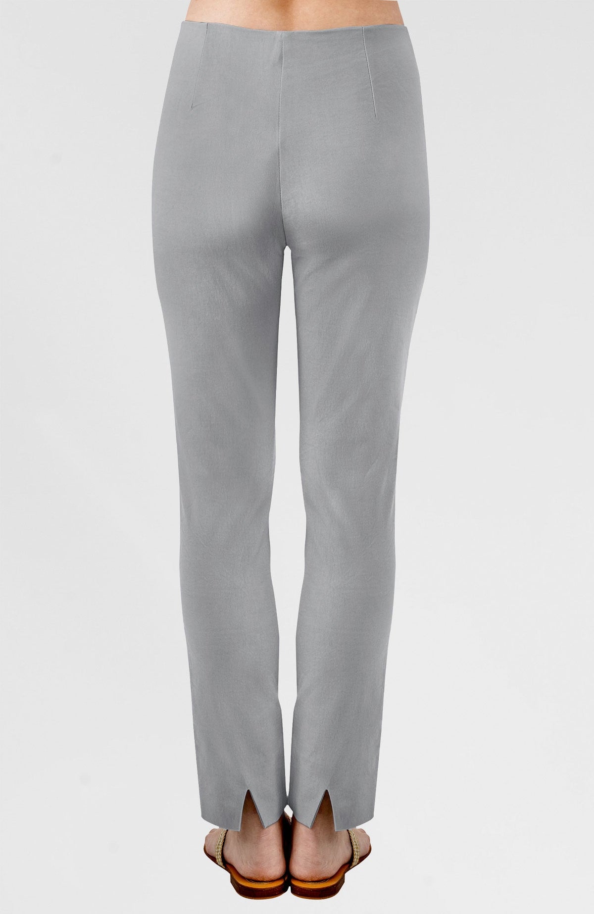 Gripeless Pull On Pants Solid - Earth Tones Haze 27"