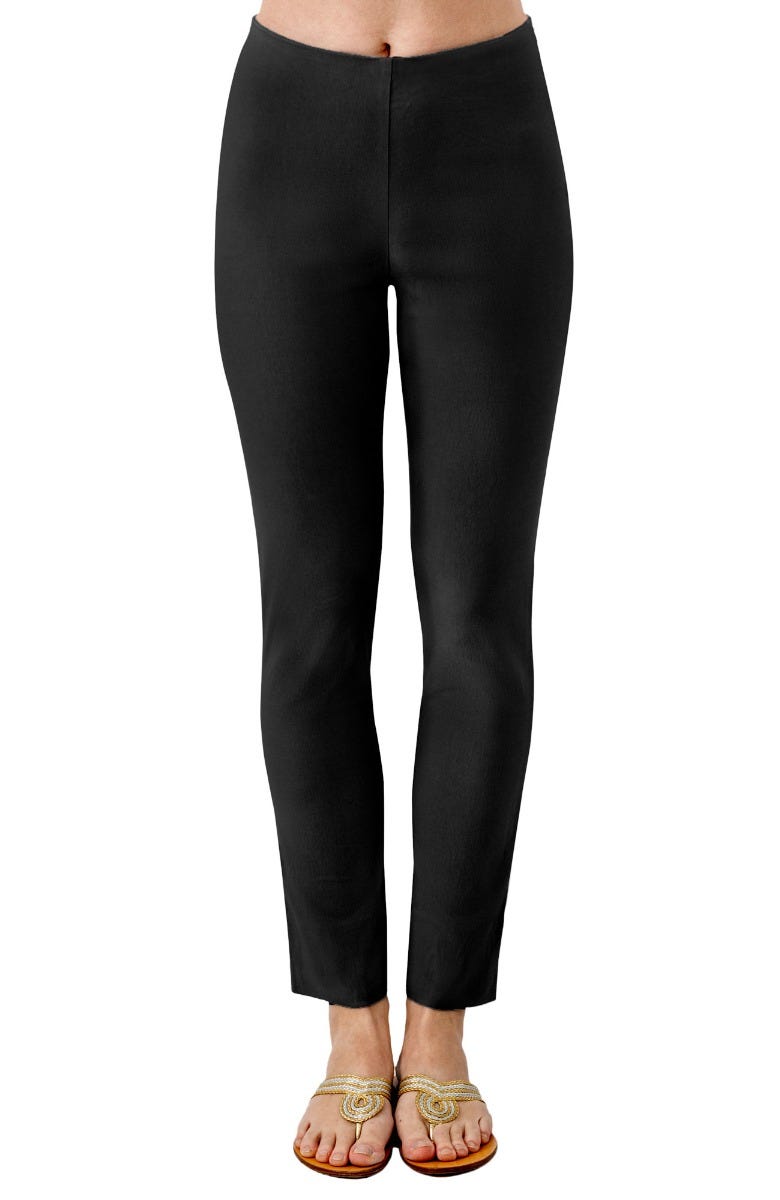 Gripeless Pull On Pants - Solid - Goddess (XXL) Black