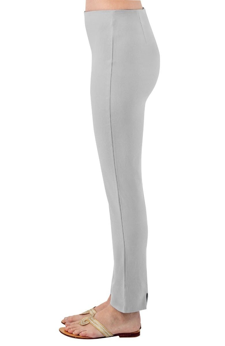 Gripeless Pull On Pants - Solid - Goddess (XXL) Gray 27"