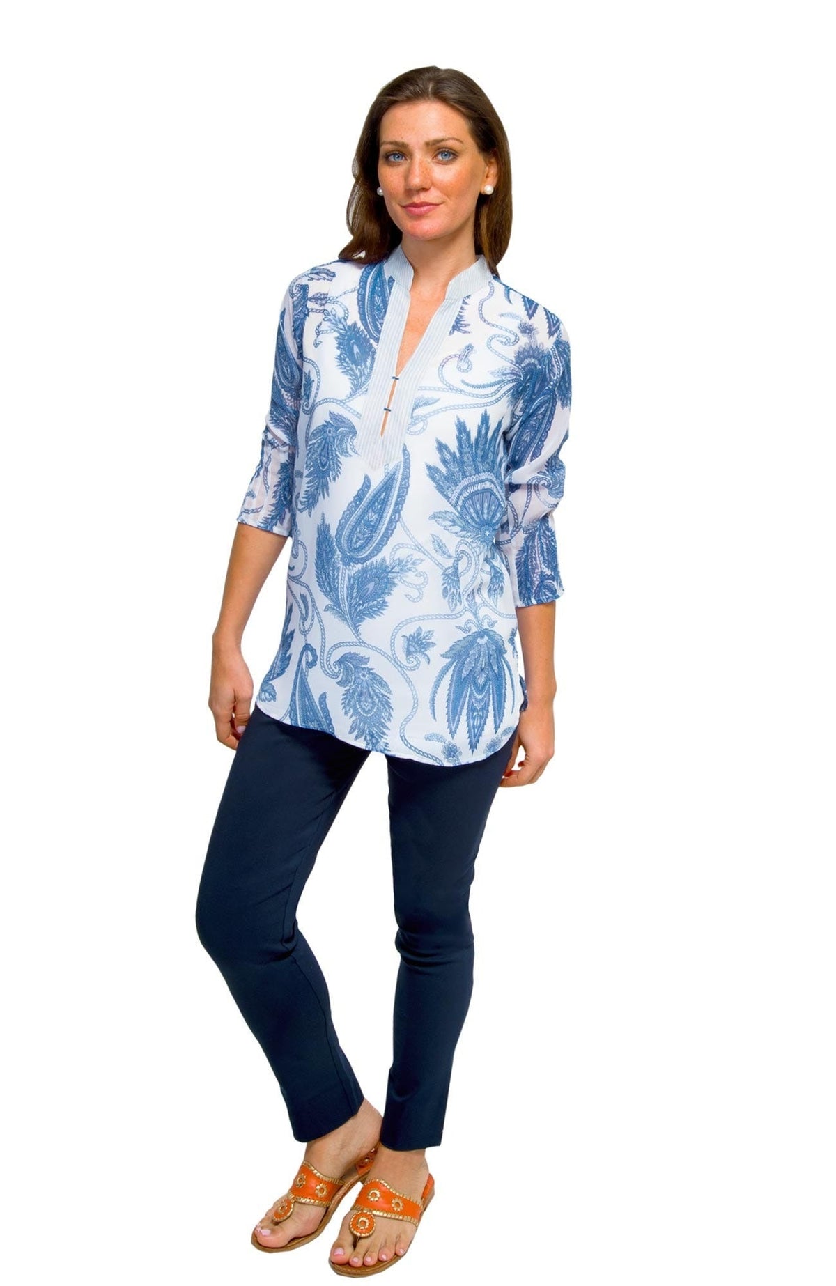 Gripeless Pull On Pants - Solid - Goddess (XXL) Navy