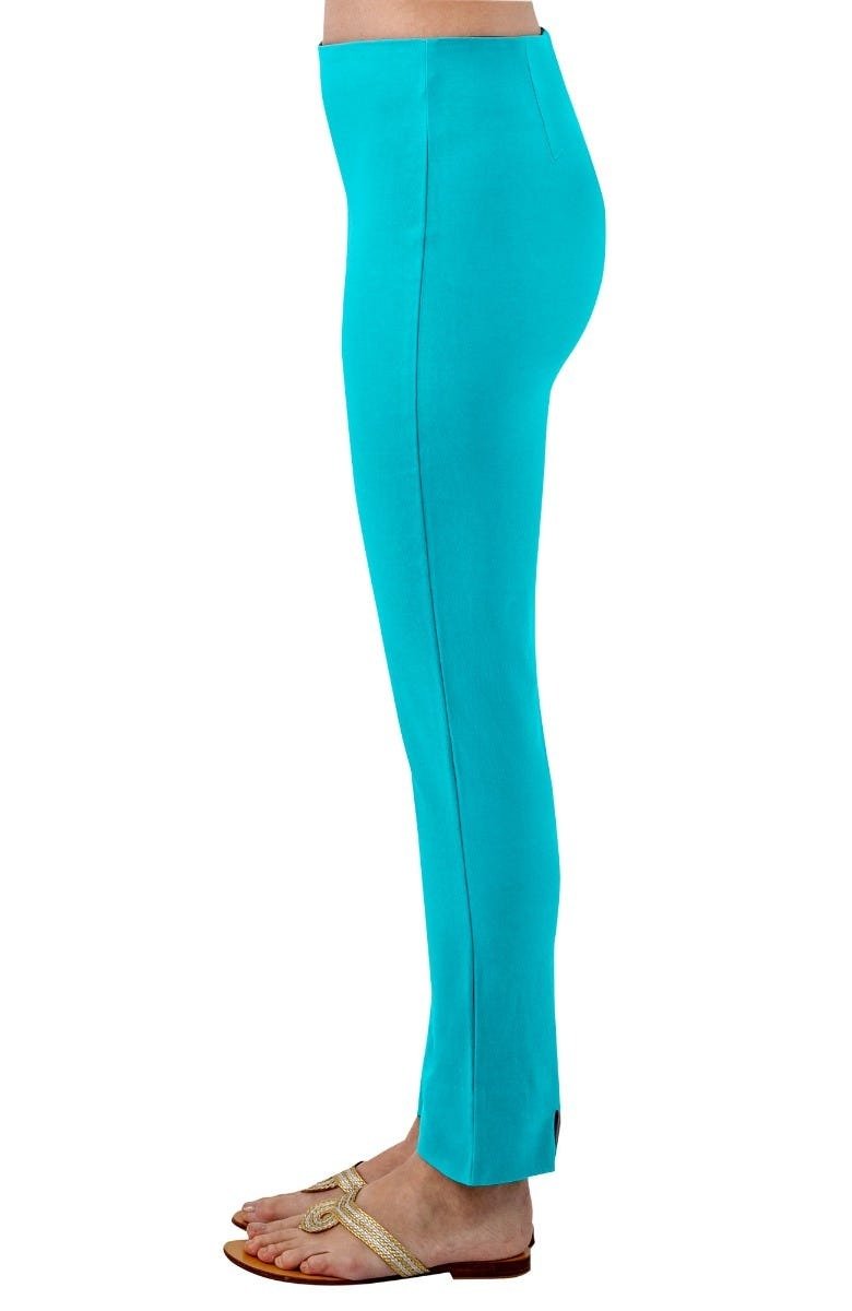Gripeless Pull On Pants - Solid - Goddess (XXL) Turquoise