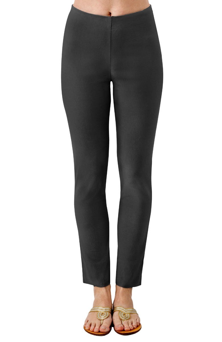 Gripeless Pull On Pants - Solid - Goddess (XXL) Charcoal 27"