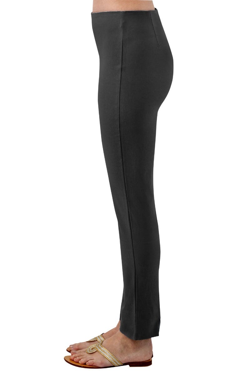 Gripeless Pull On Pants - Solid - Goddess (XXL) Charcoal 27"