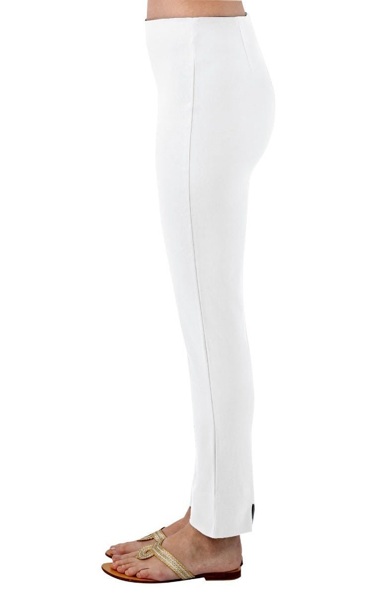 Gripeless Pull On Pants - Solid - Goddess (XXL) White