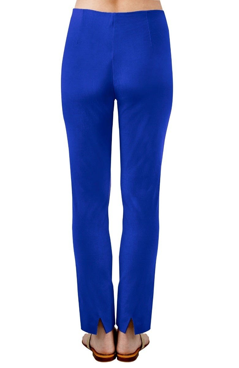 Gripeless Pull On Pants - Solid - L Azure Blue