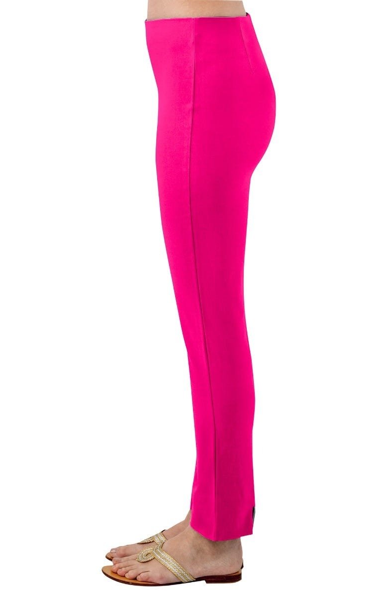 Gripeless Pull On Pants - Solid - L Shocking Pink