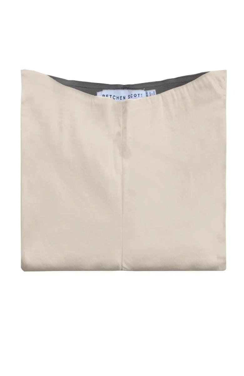 Gripeless Pull On Pants - Solid - M Creme