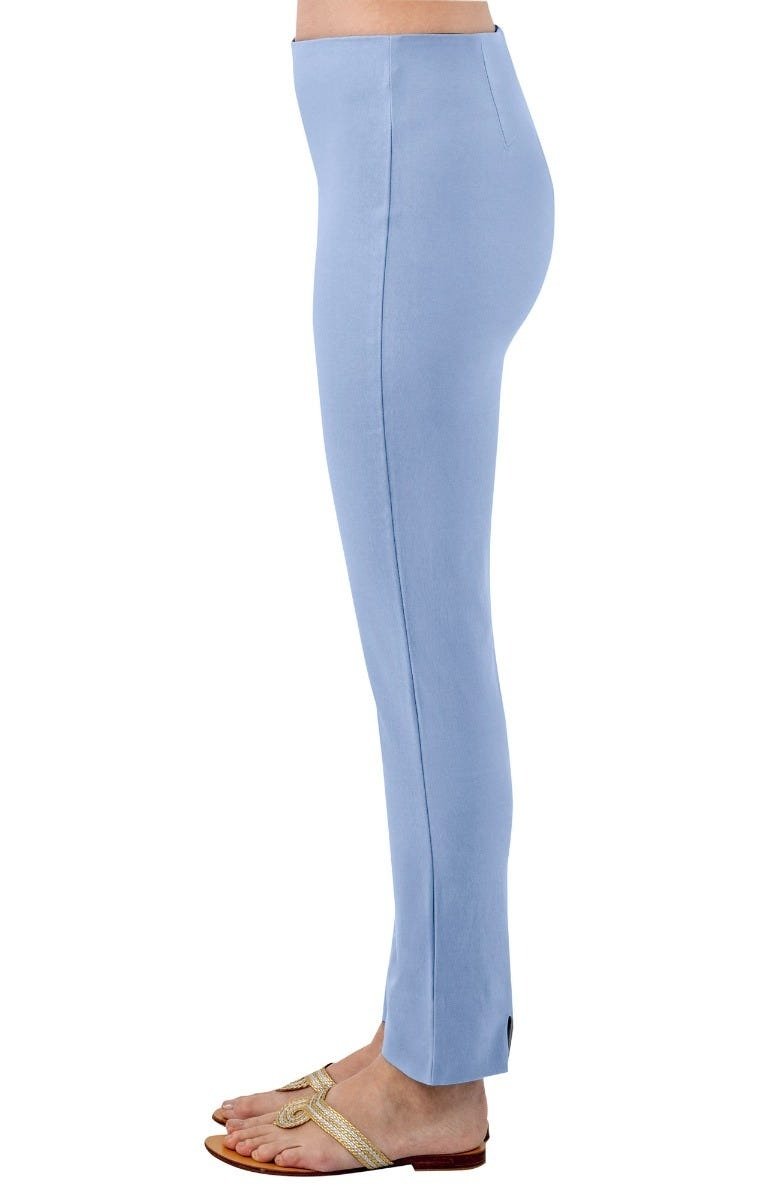 Gripeless Pull On Pants - Solid - M Periwinkle