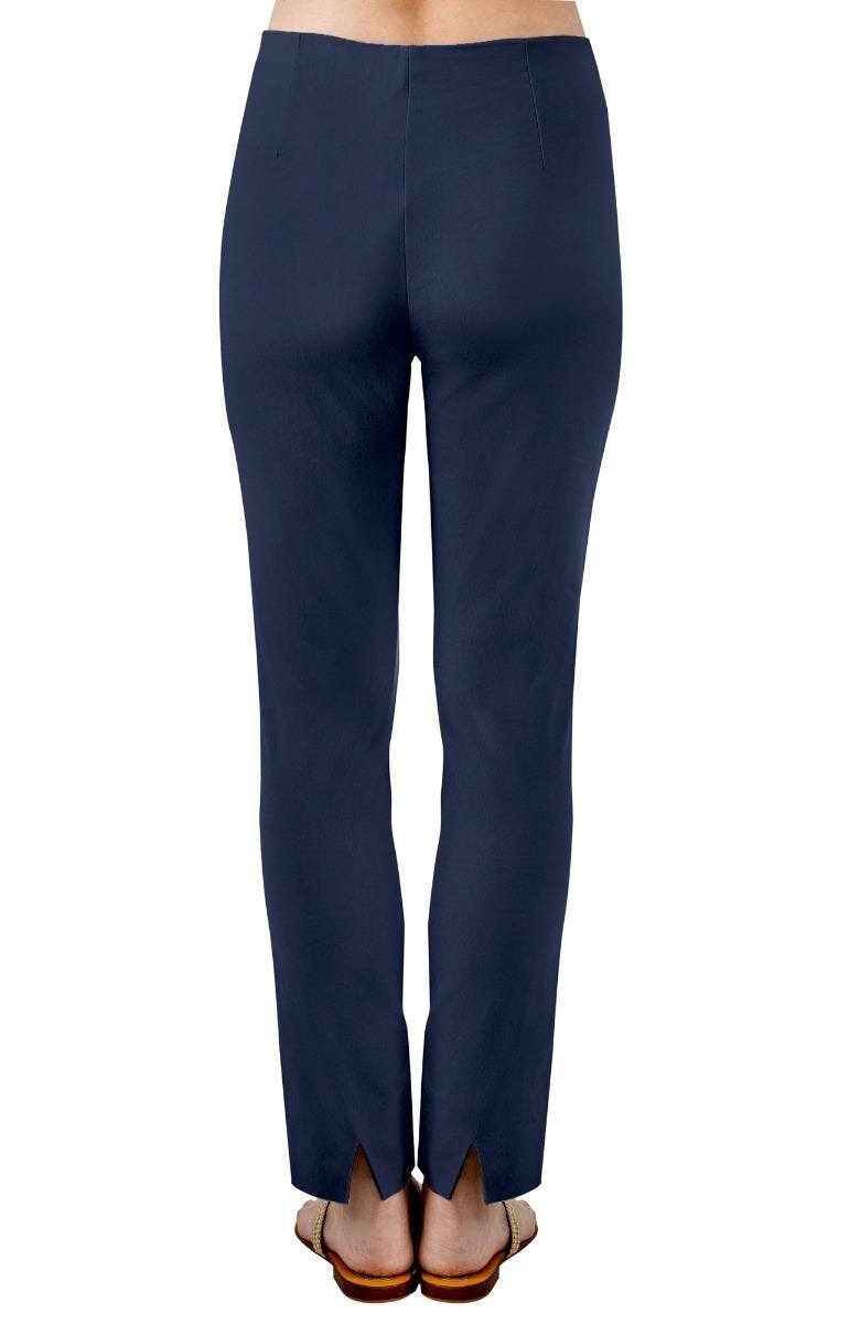 Gripeless Pull On Pants - Solid - Shrimp (XXS) Navy