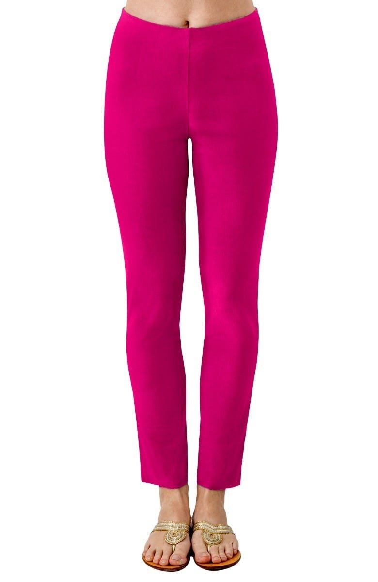 Gripeless Pull On Pants - Solid - XS Hotpink