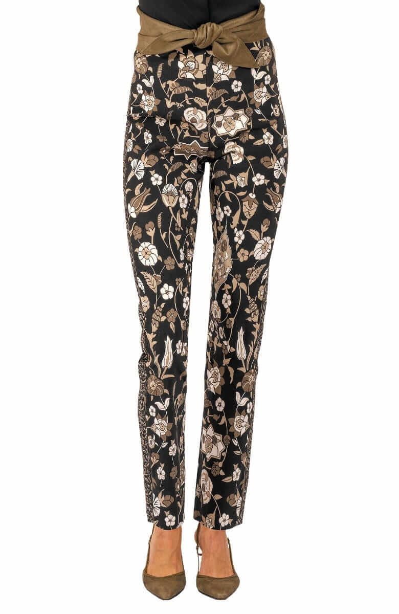Gripeless Pull On Pants - Topkapi - Final Sale Black