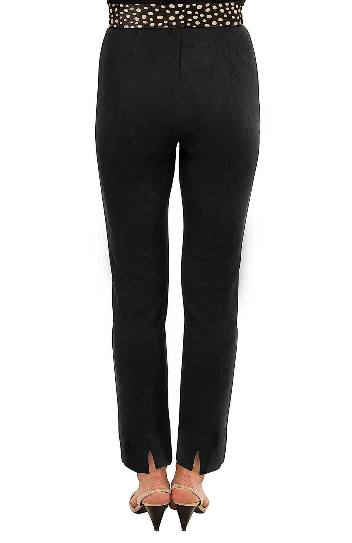 Gripeless Pull On Pants - Ultra Suede Black