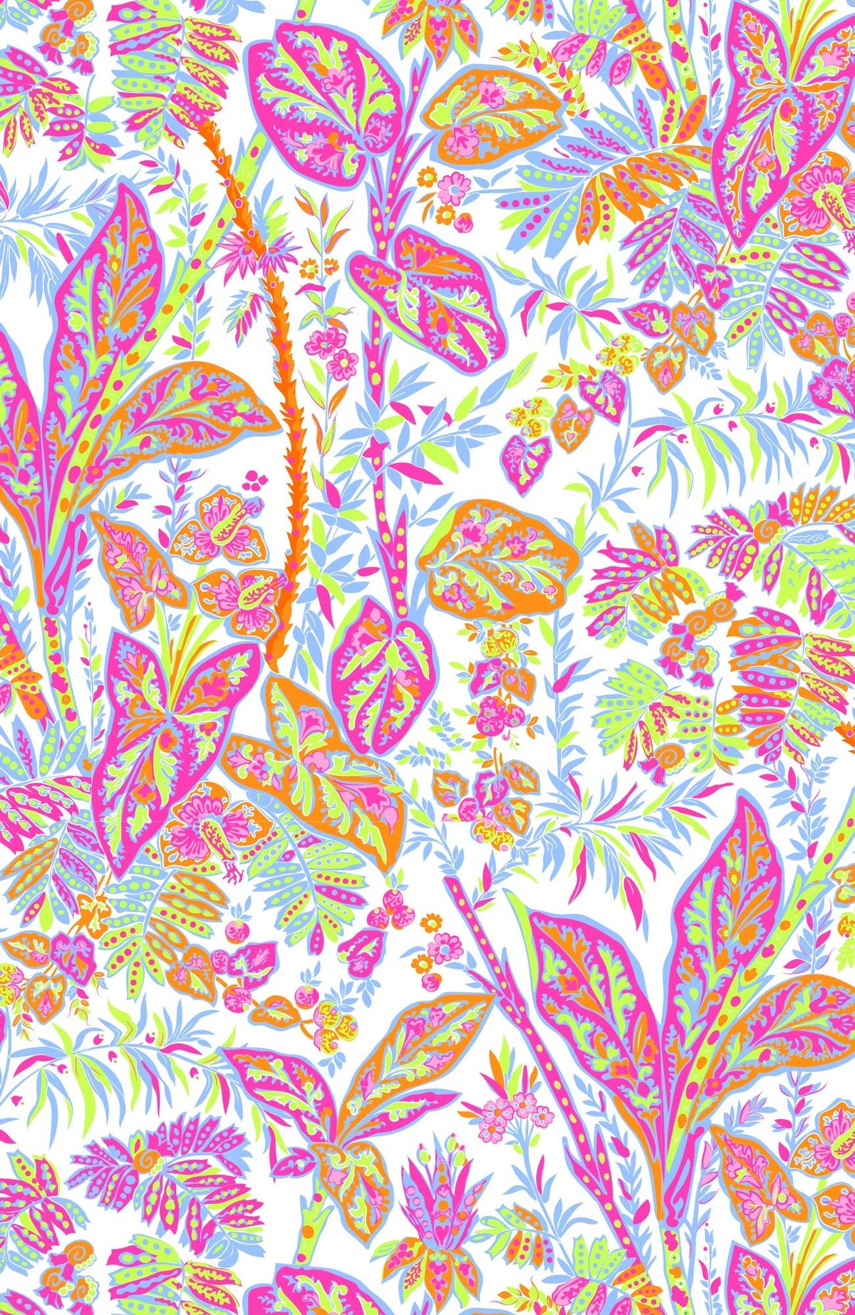 Gripeless Pull On Pants - Vintages Vines Brights