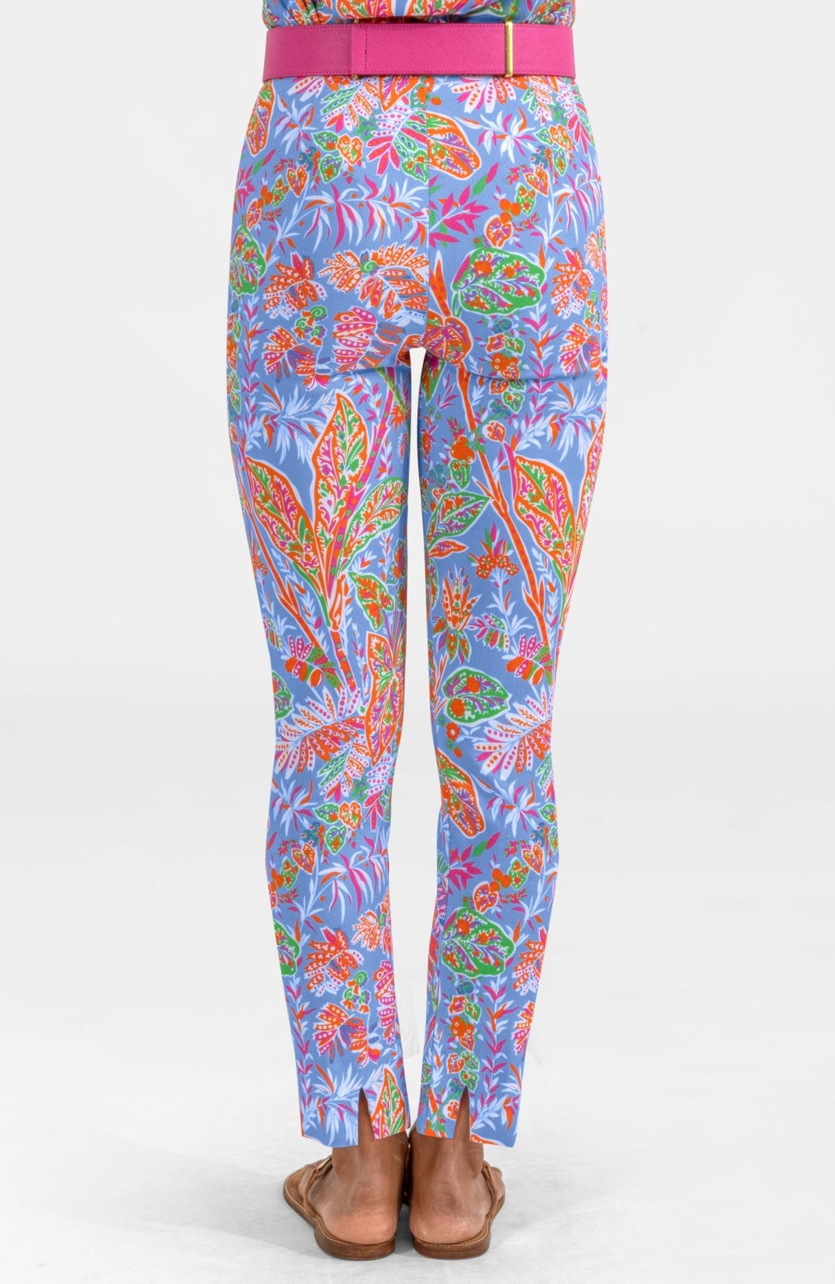 Gripeless Pull On Pants - Vintages Vines Peri