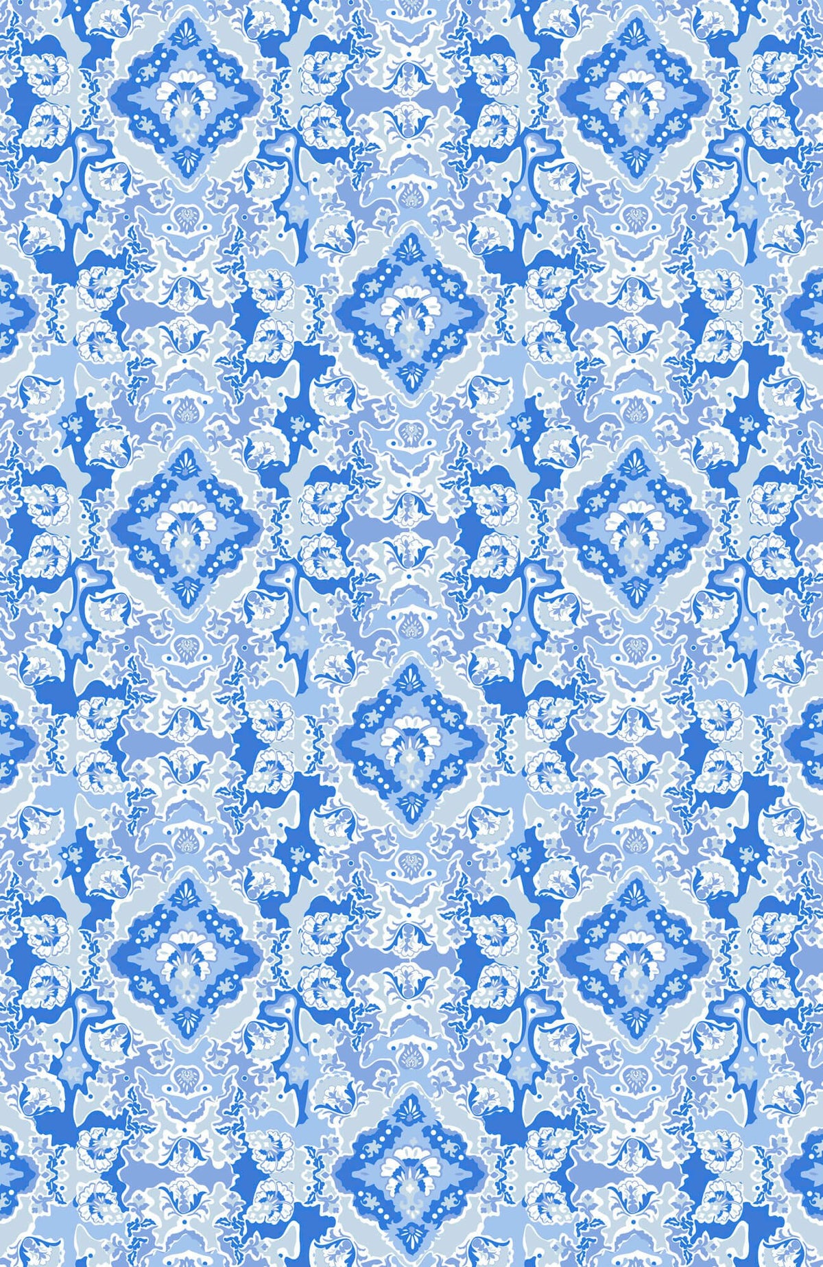 Gripeless Pull On Pants - Watteau Blues