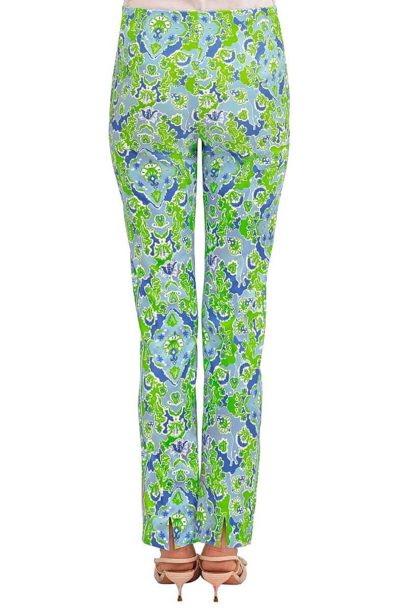 Gripeless Pull On Pants - Watteau - Final Sale Kelly Blue