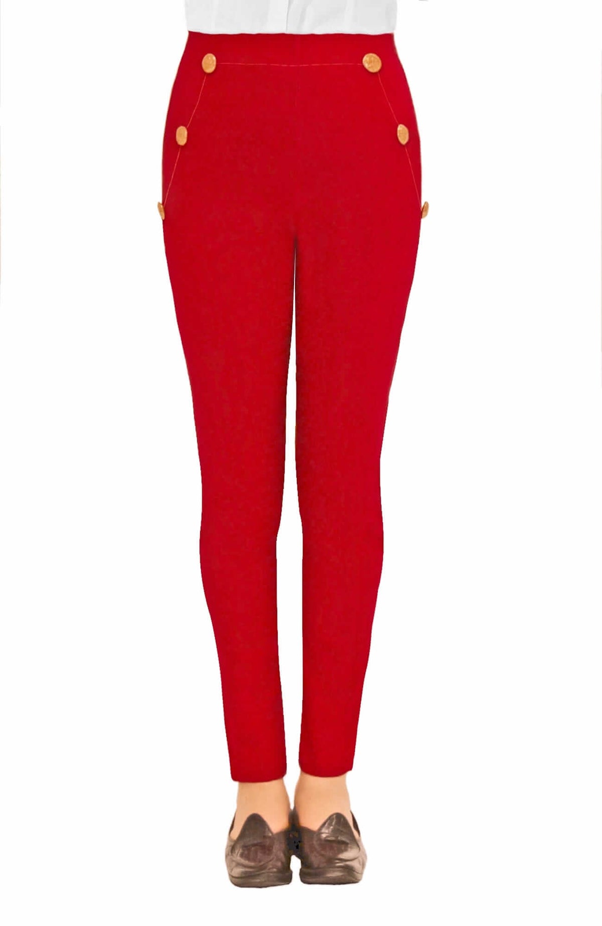 Gripeless Sailor Pants - Final Sale Red