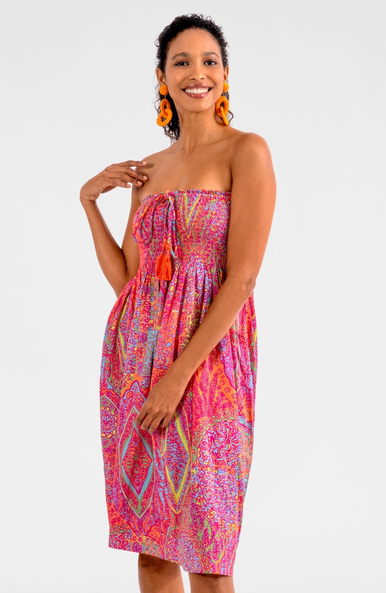 Haight Ashbury Skirt/Dress - Grand Bazaar Pink One Size