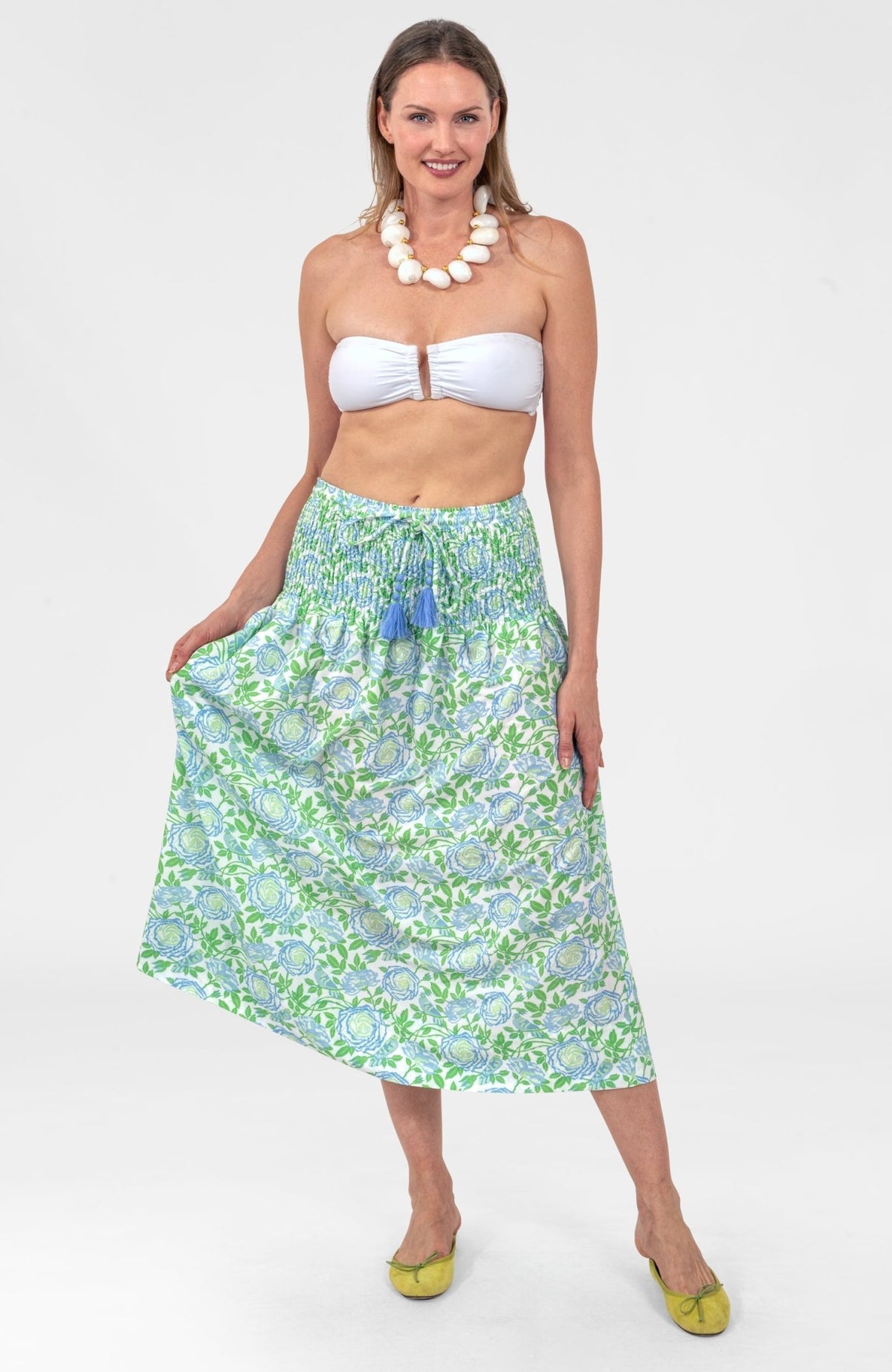 Haight Ashbury Skirt/Dress - Smell The Roses Kelly Peri One Size