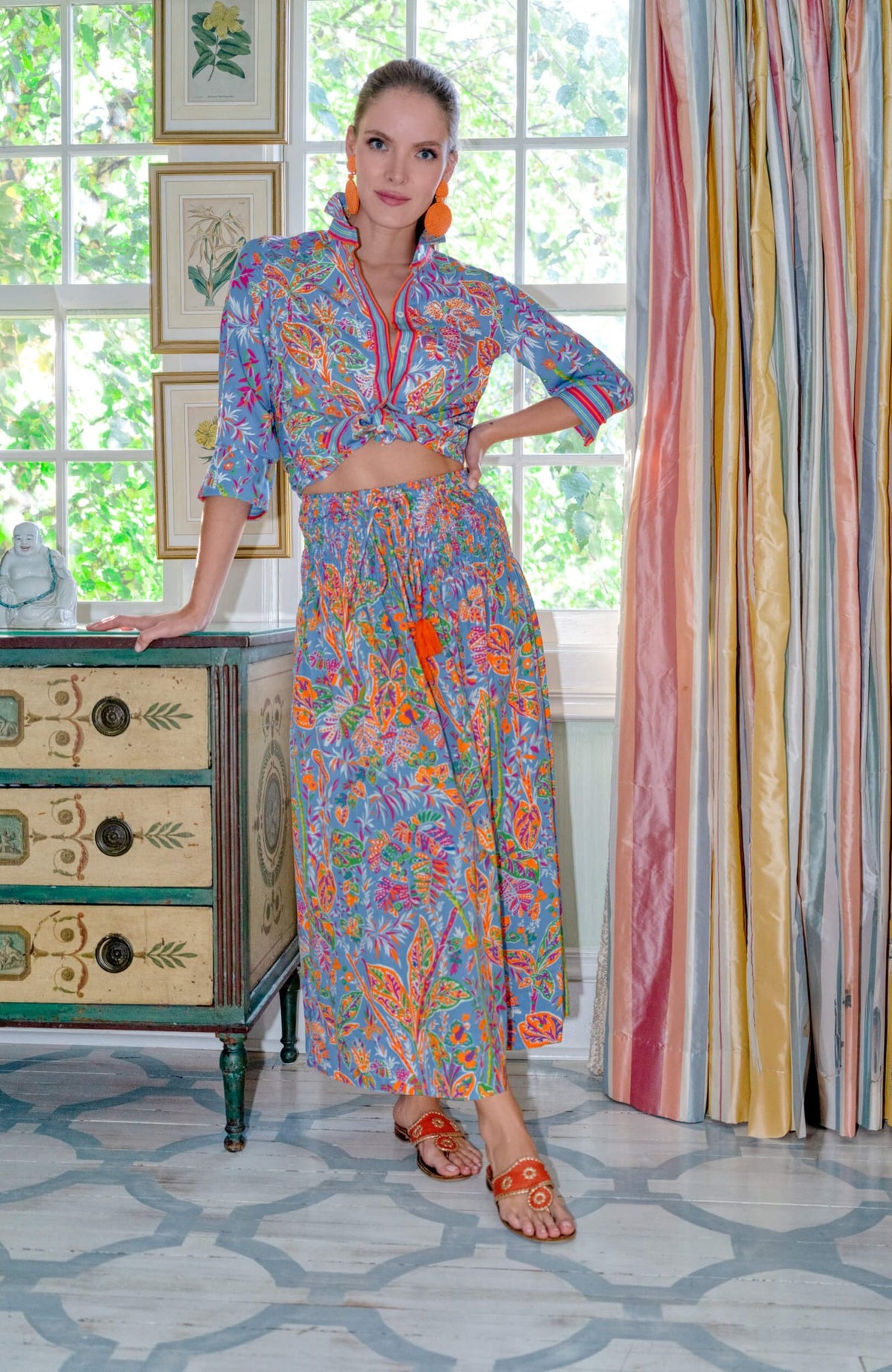 Haight Ashbury Skirt/Dress - Vintages Vines Peri One size