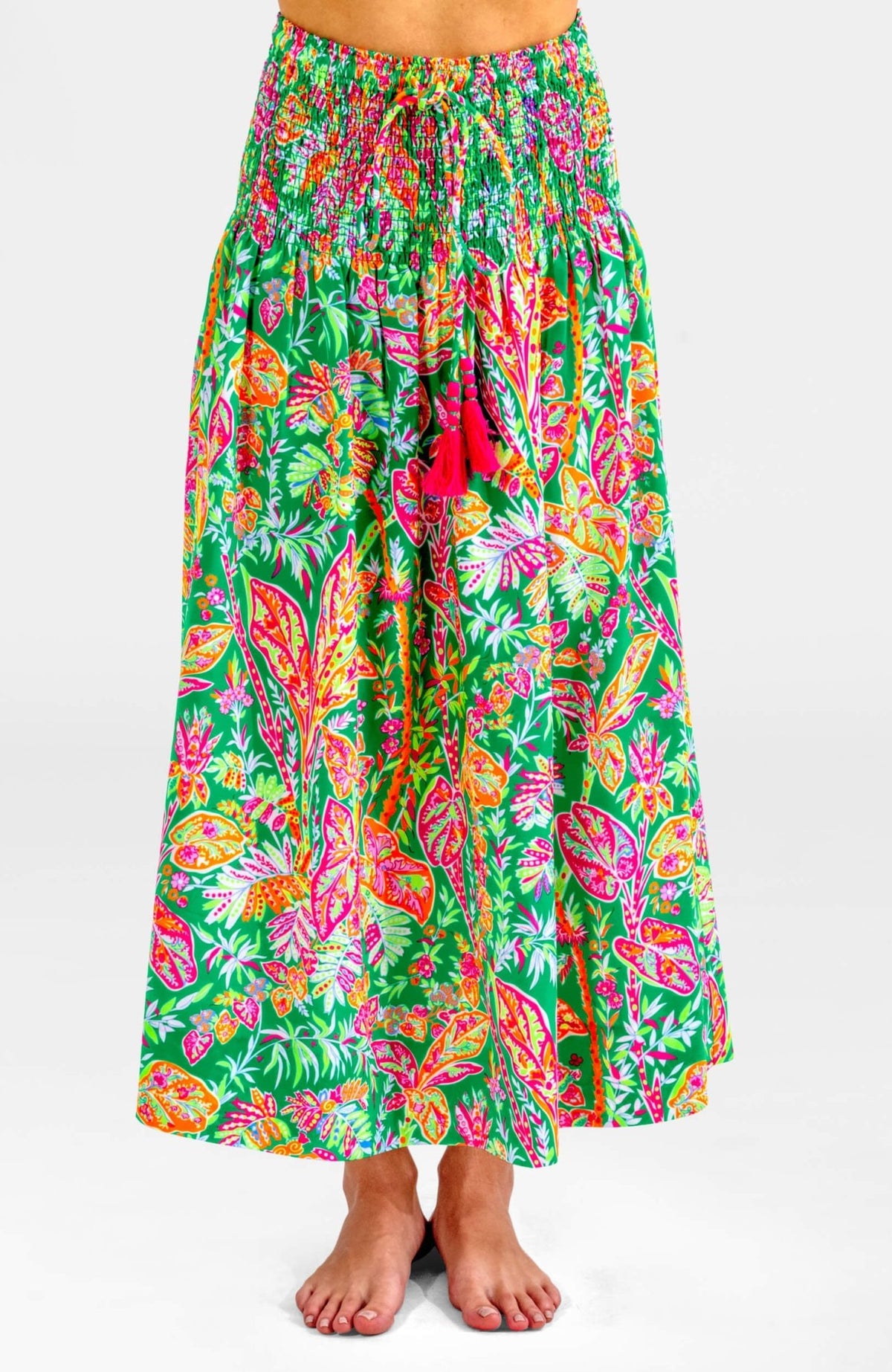 Haight Ashbury Skirt/Dress - Vintages Vines Kelly One size