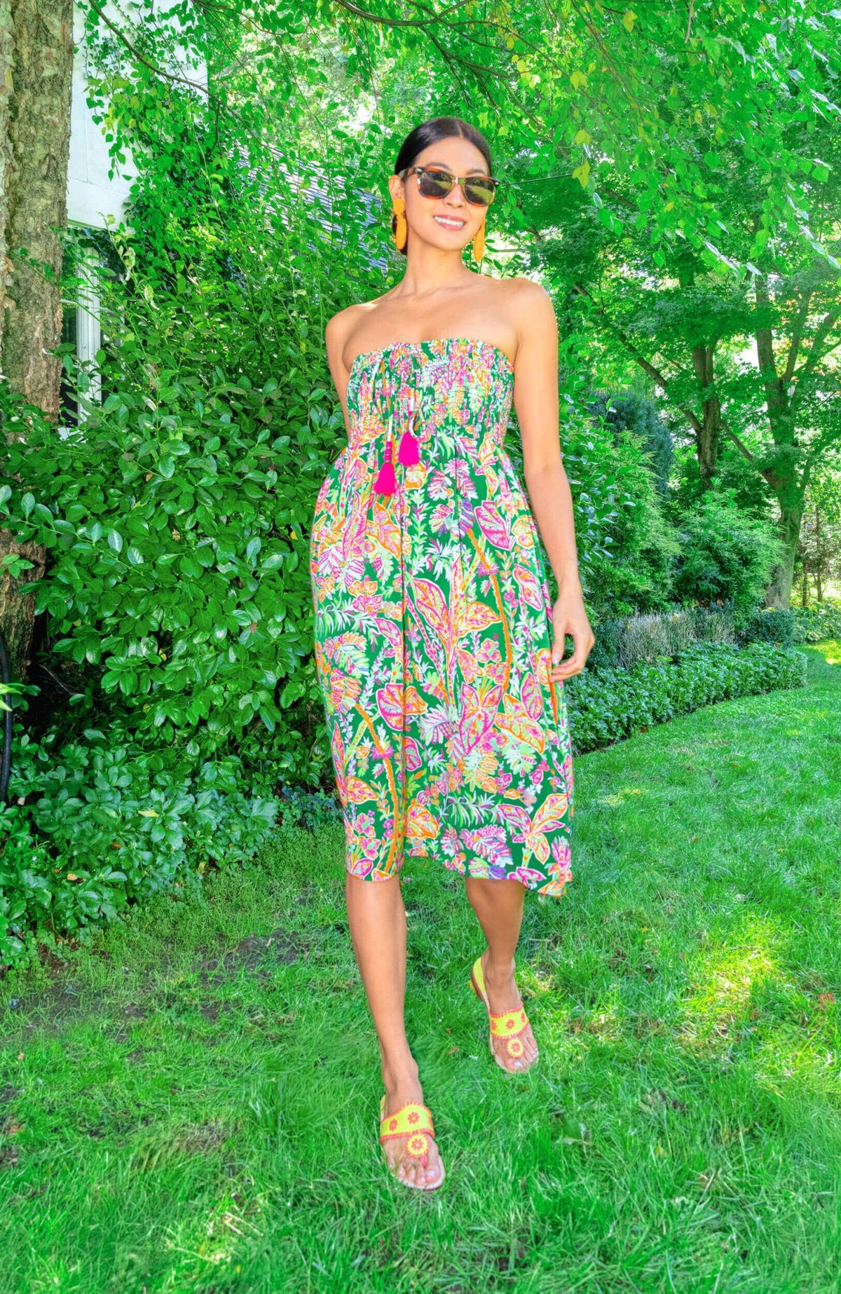 Haight Ashbury Skirt/Dress - Vintages Vines Kelly One size