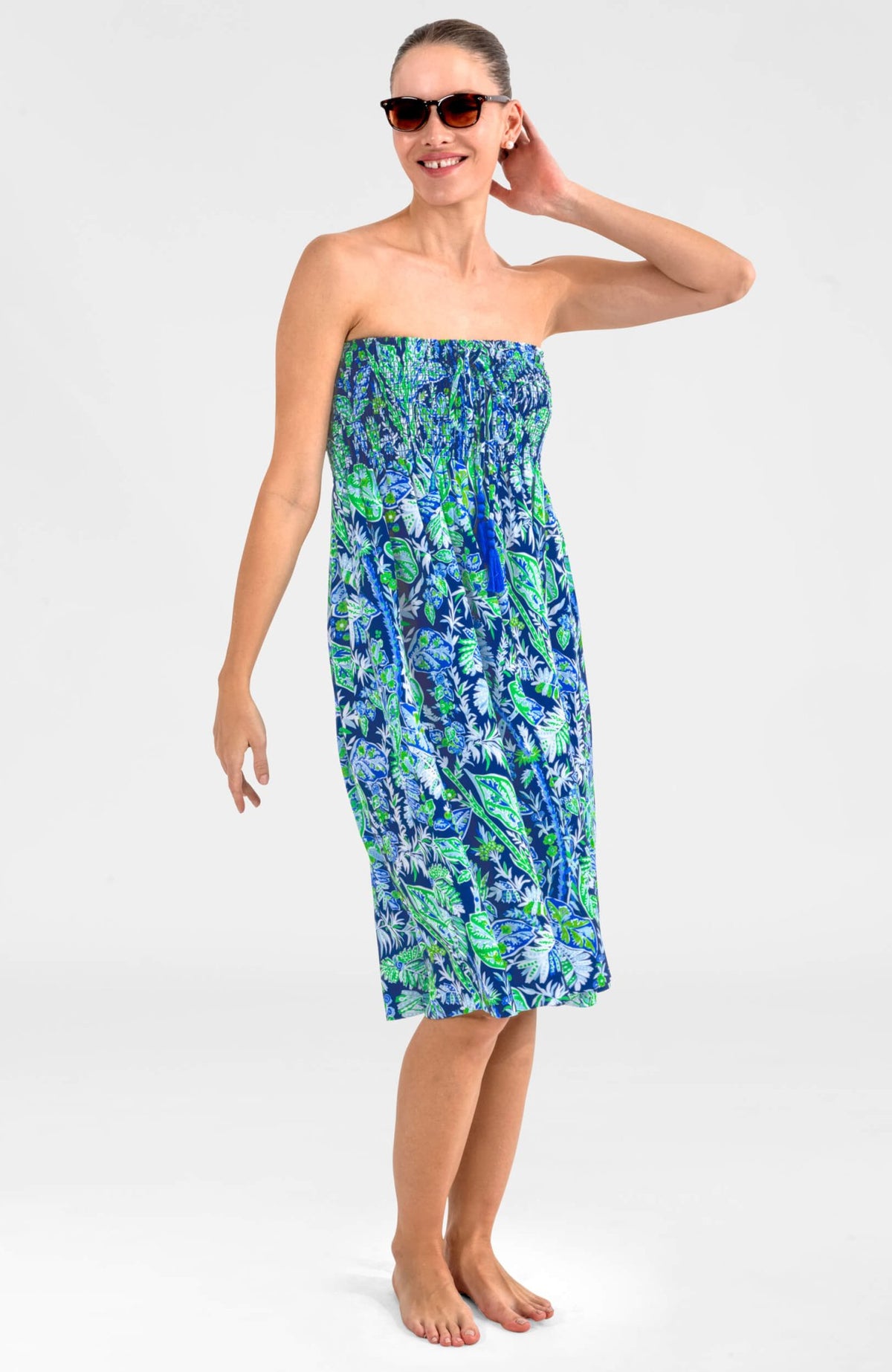 Haight Ashbury Skirt/Dress - Vintages Vines Navy One size