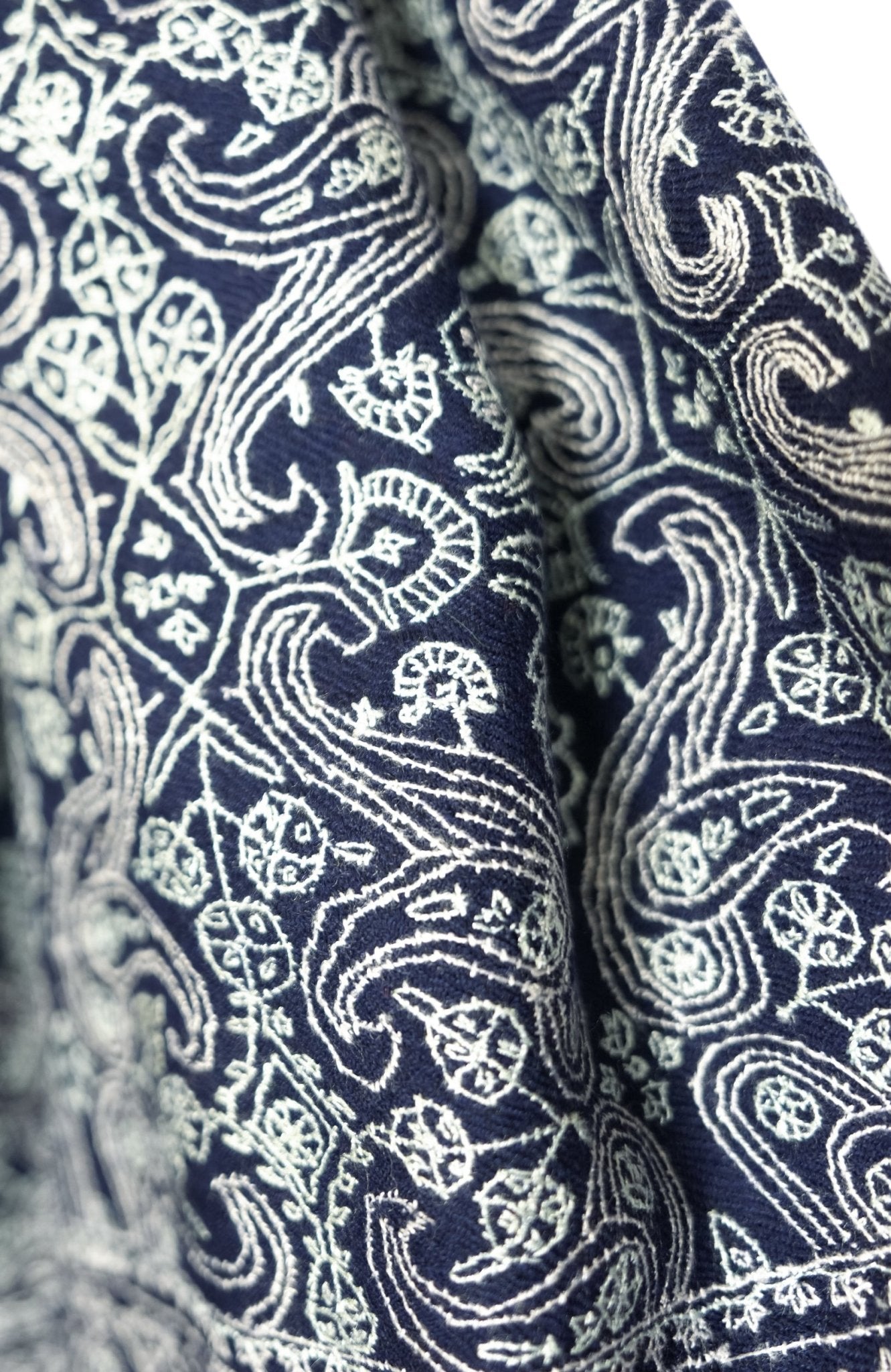 Hand Woven Cashmere Pashmina - Blue Multi