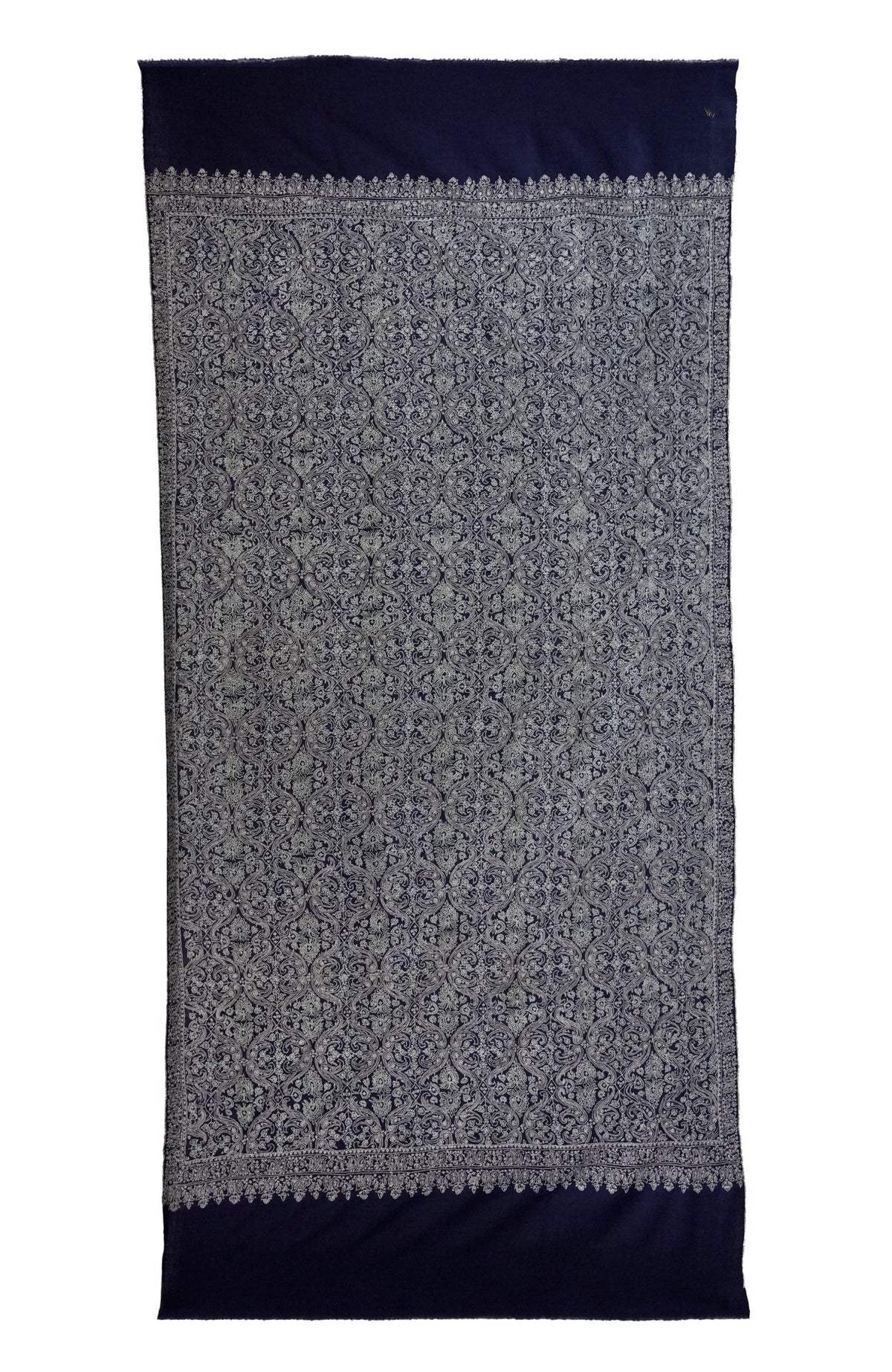 Hand Woven Cashmere Pashmina - Blue Multi