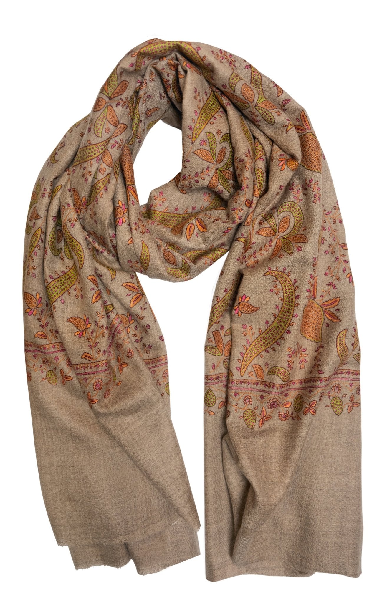 Hand Woven Cashmere Pashmina - Multi