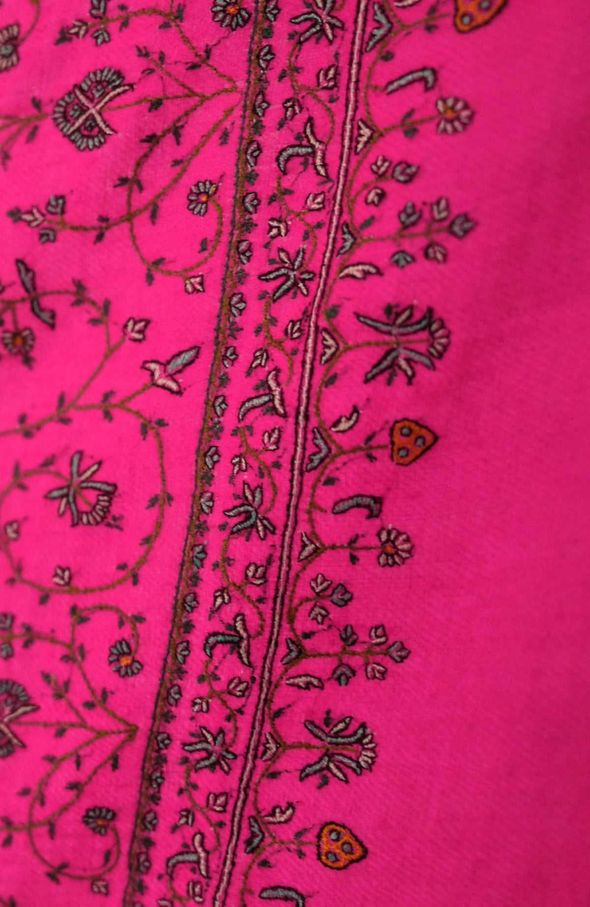Hand Woven Cashmere Pashmina - Pink