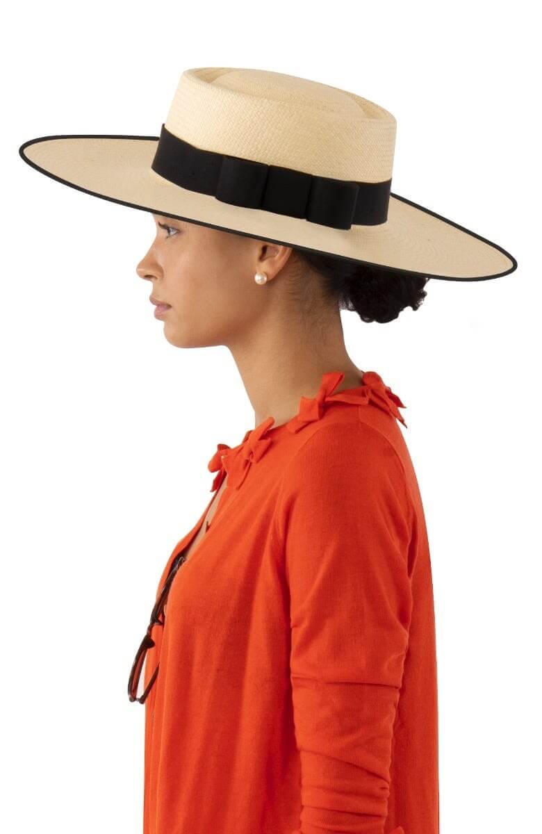 Hand Woven Panama Hat Cap Ferrat Gretchen Scott LLC