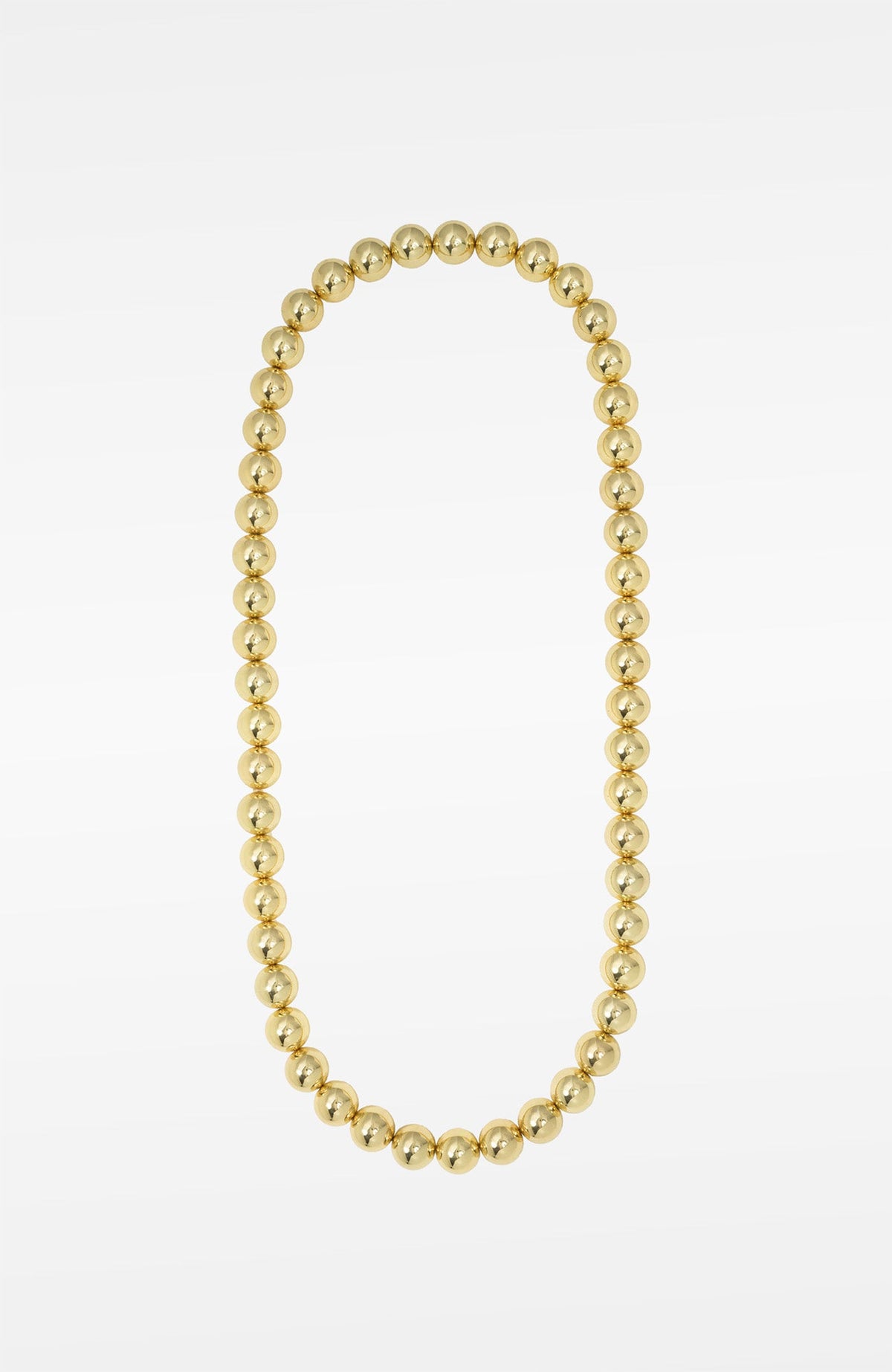 Hard Ball Necklace Gold One Size