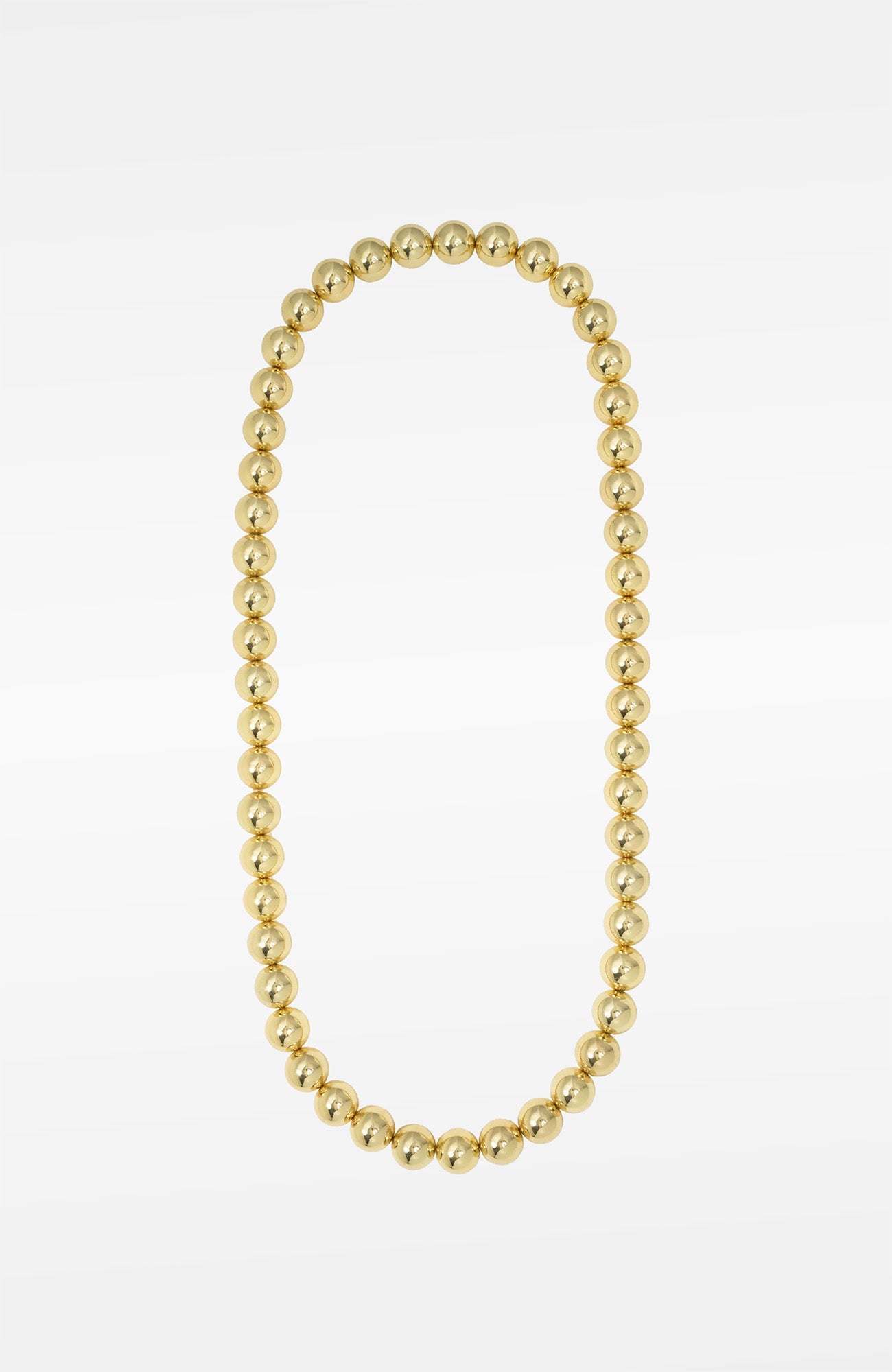 Hard Ball Necklace Gold One Size