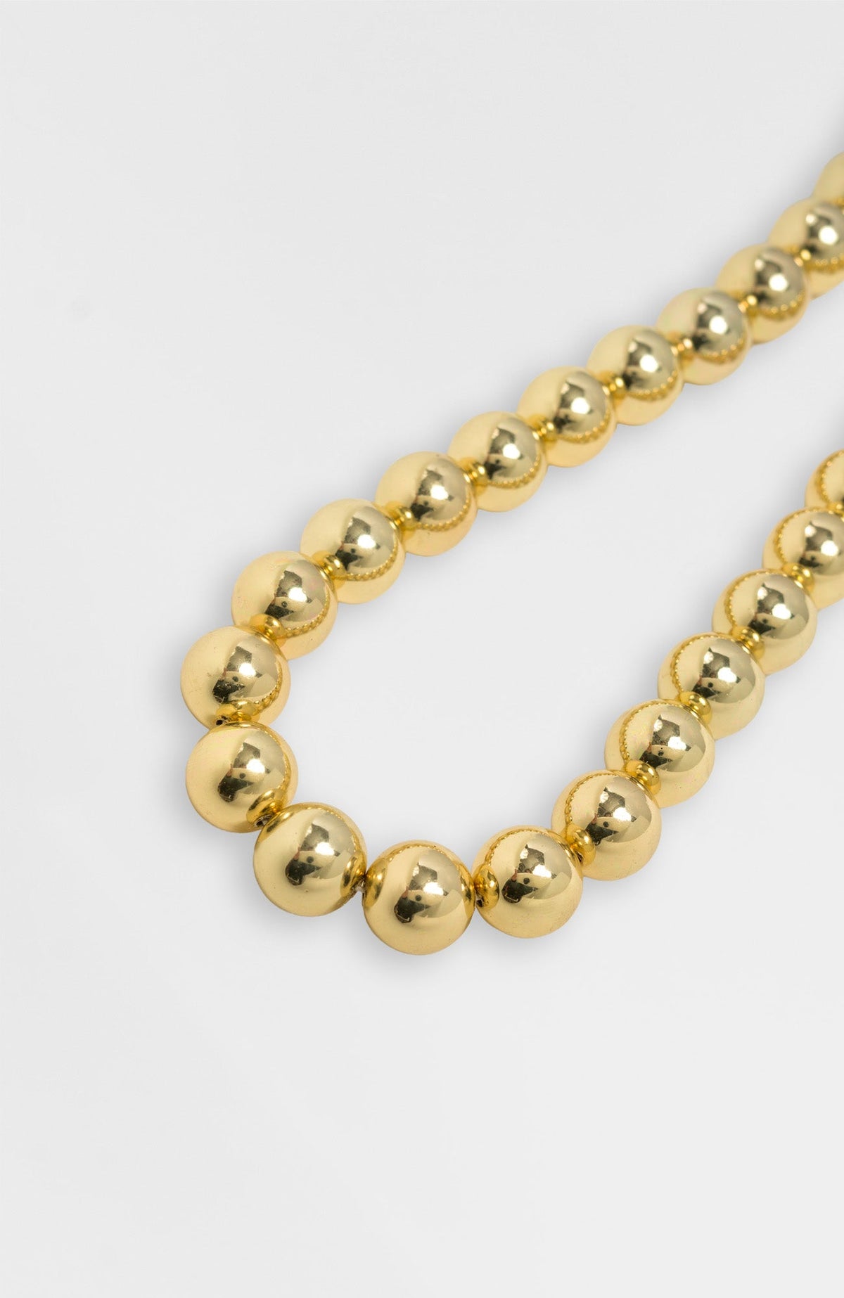 Hard Ball Necklace Gold One Size