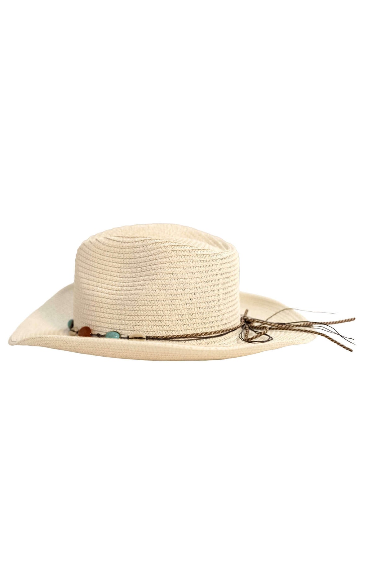 Mermaid Cowboy Hat - Stones Creme One Size