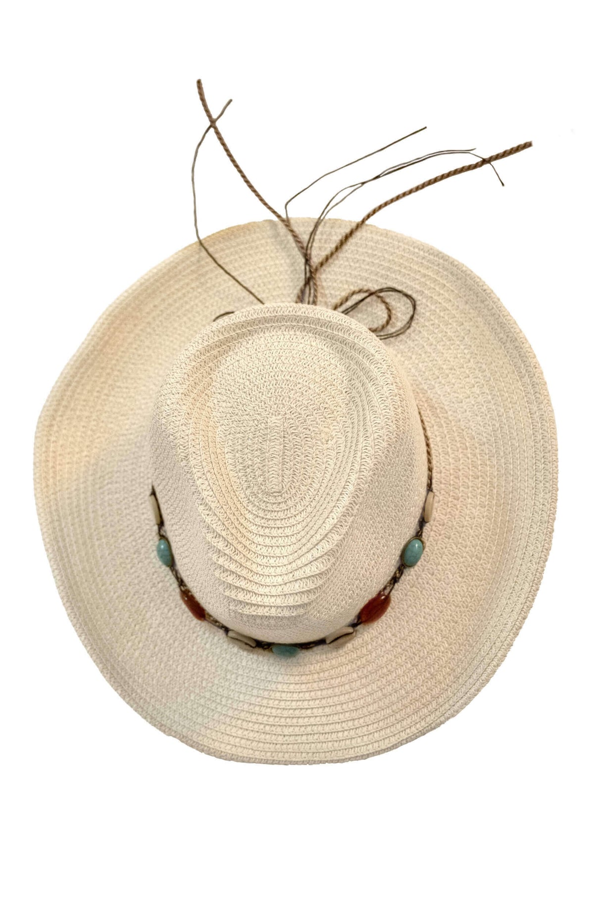 Mermaid Cowboy Hat - Stones Creme One Size