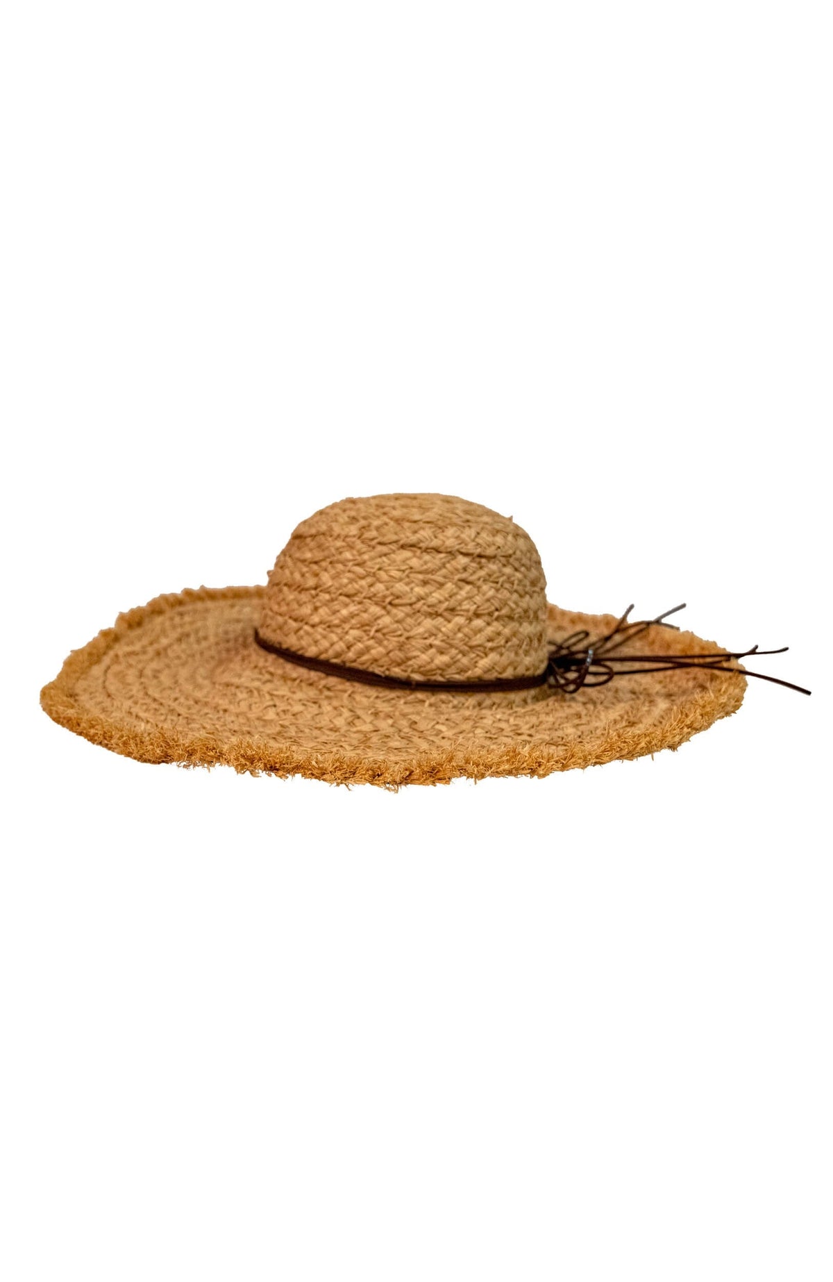 Urban Cown Girl Hat - Natural Straw Beige One Size