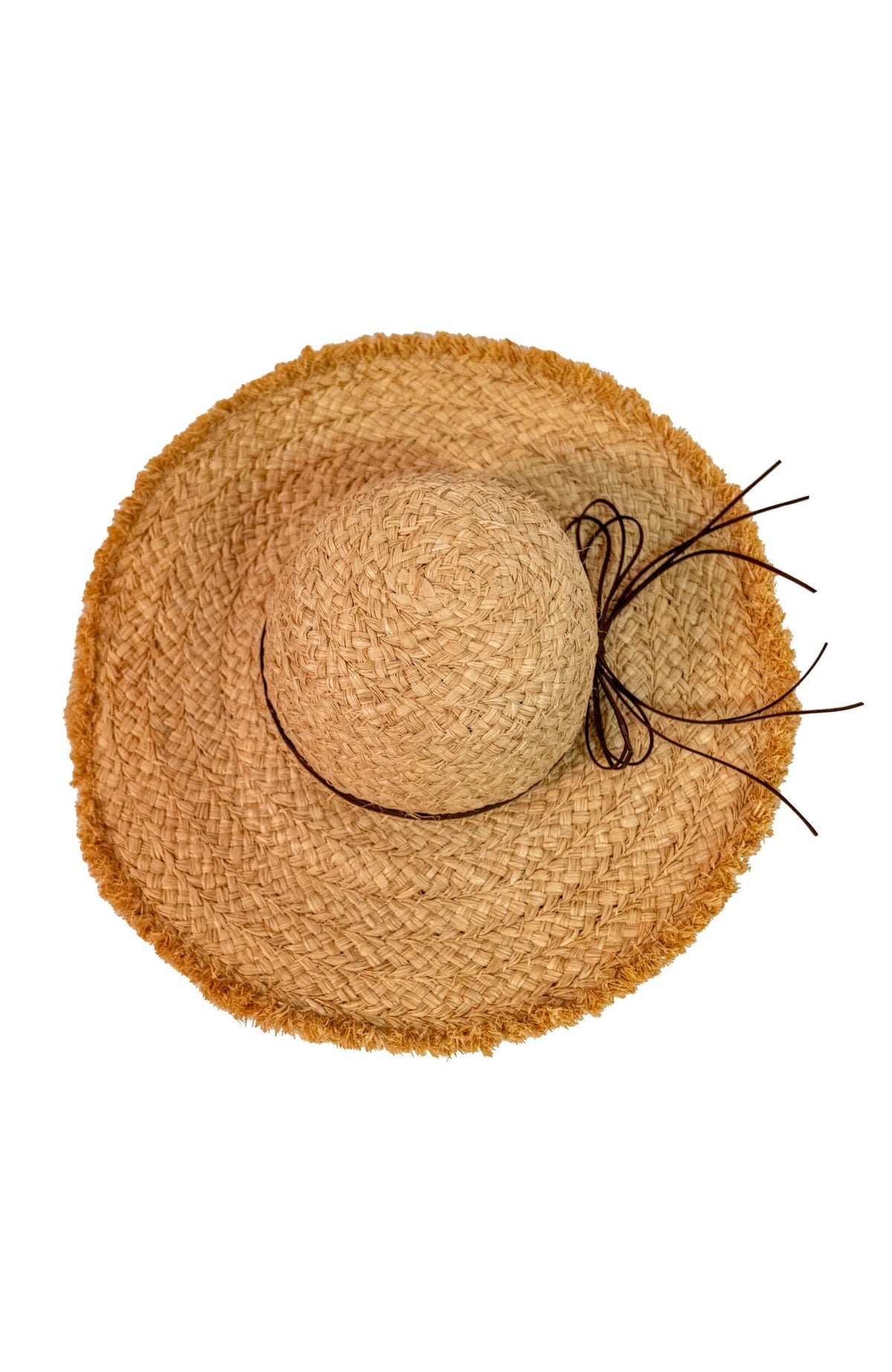 Urban Cown Girl Hat - Natural Straw Beige One Size