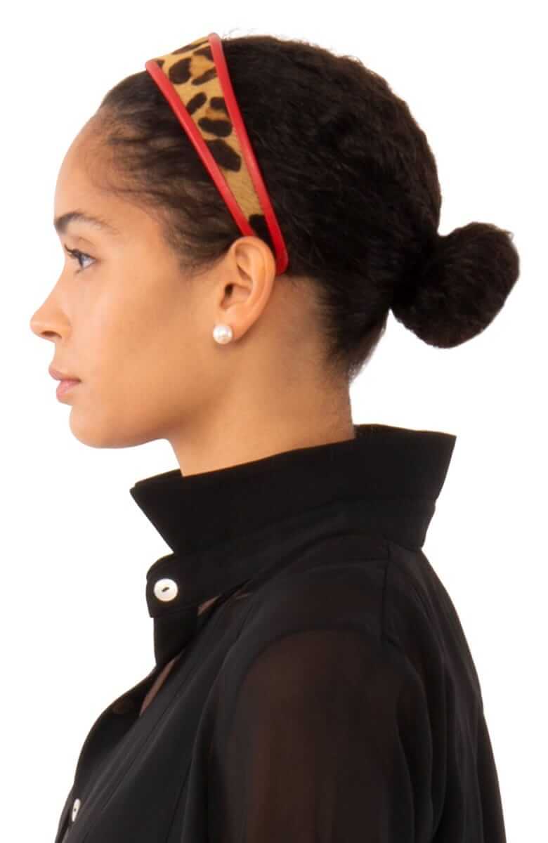 Headband Heaven - Leopard Leo Orange