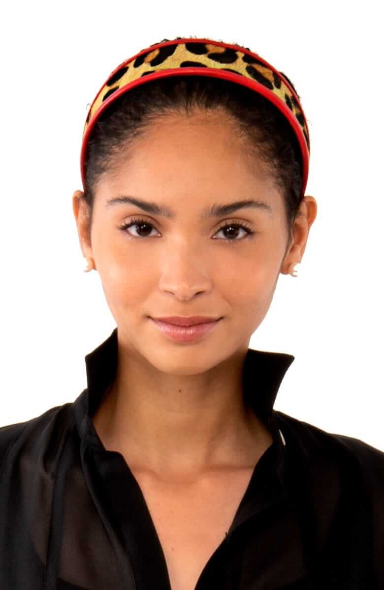 Headband Heaven - Leopard Leo Orange