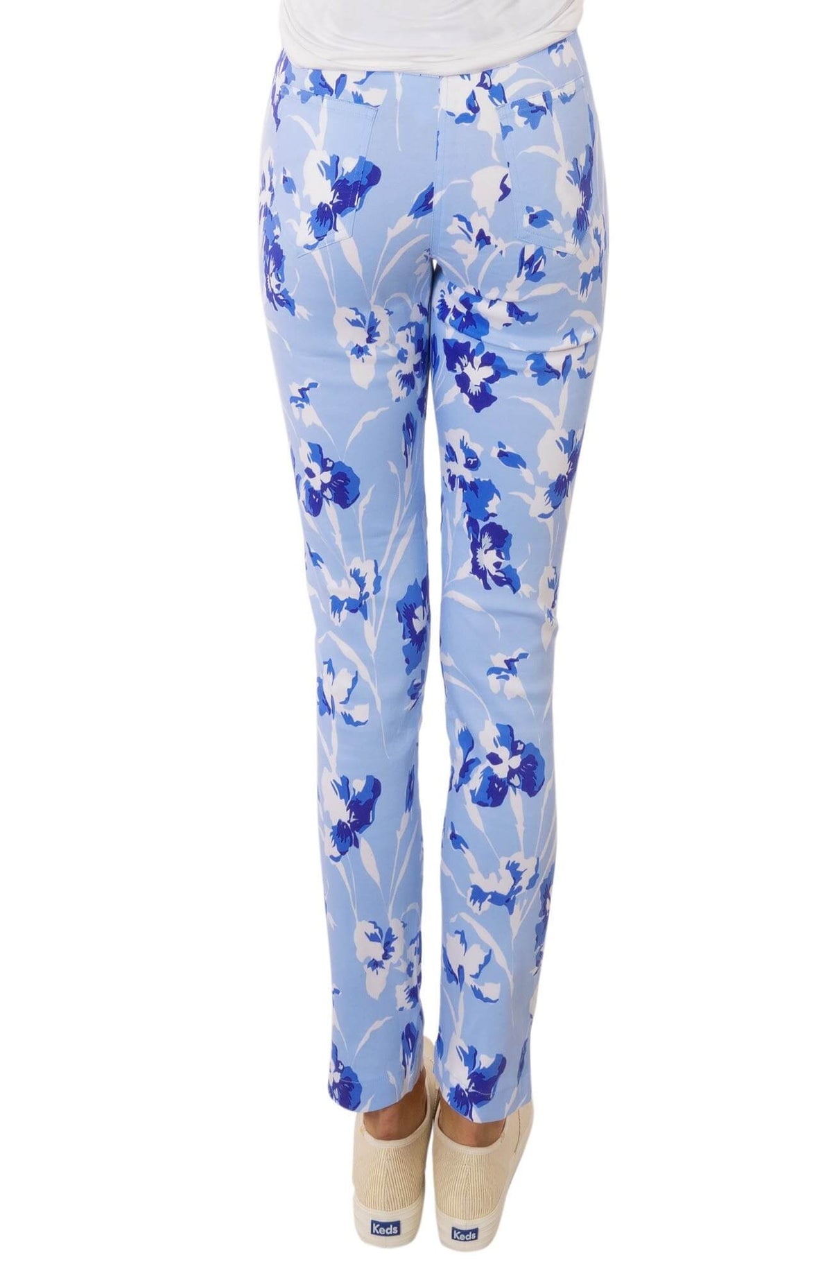 GripeLess Cotton Spandex Jeans - Iconic Iris - Final Sale Blues